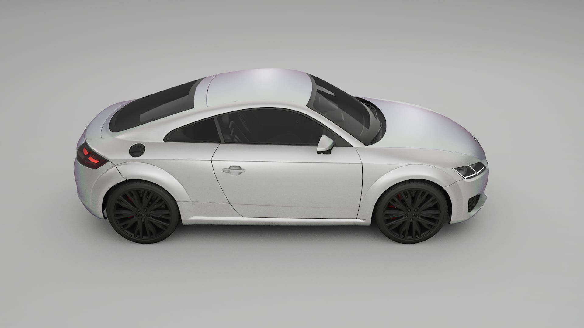 Audi TT Coupe 8S prefacelift pre-LCI TPU Paint Protection Film | NEBULA Color Change PPF Full Pre-Cut Kit