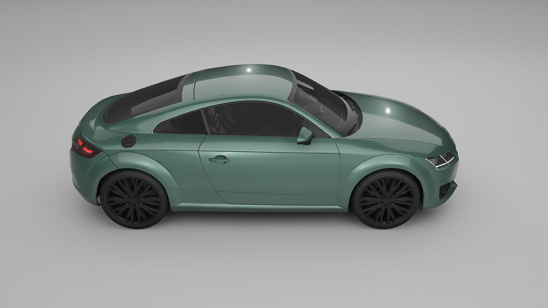 Audi TT Coupe 8S prefacelift pre-LCI TPU Paint Protection Film | EVERGREEN Color Change PPF Full Pre-Cut Kit