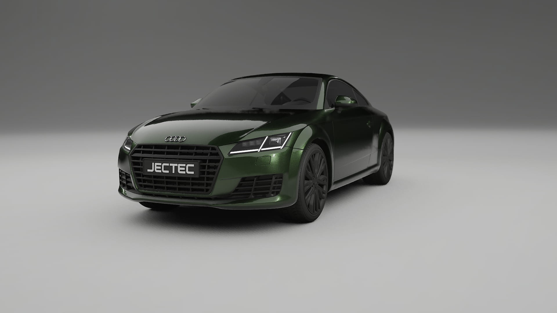 Audi TT Coupe 8S prefacelift pre-LCI TPU Paint Protection Film | LAGOON Color Change PPF Full Pre-Cut Kit