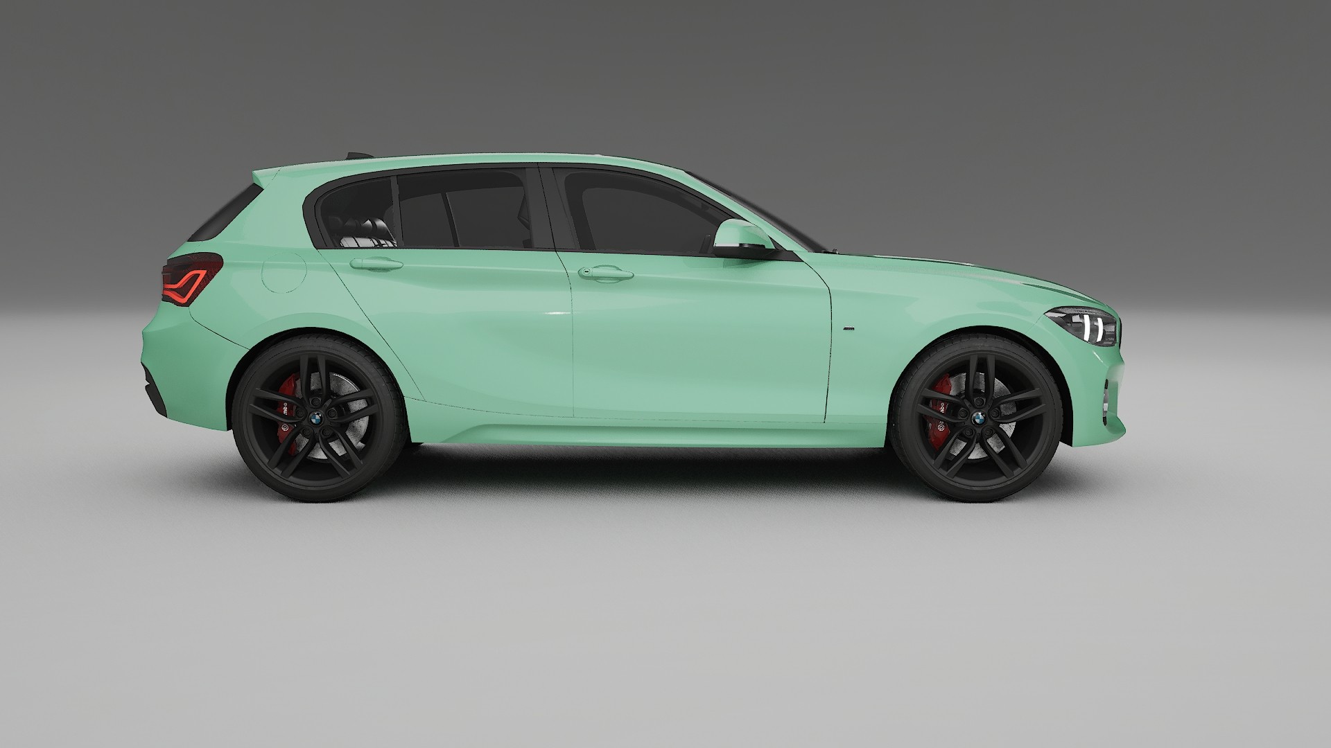 BMW 1 F20 facelift LCI TPU Paint Protection Film | DUSTY Color Change PPF Full Pre-Cut Kit