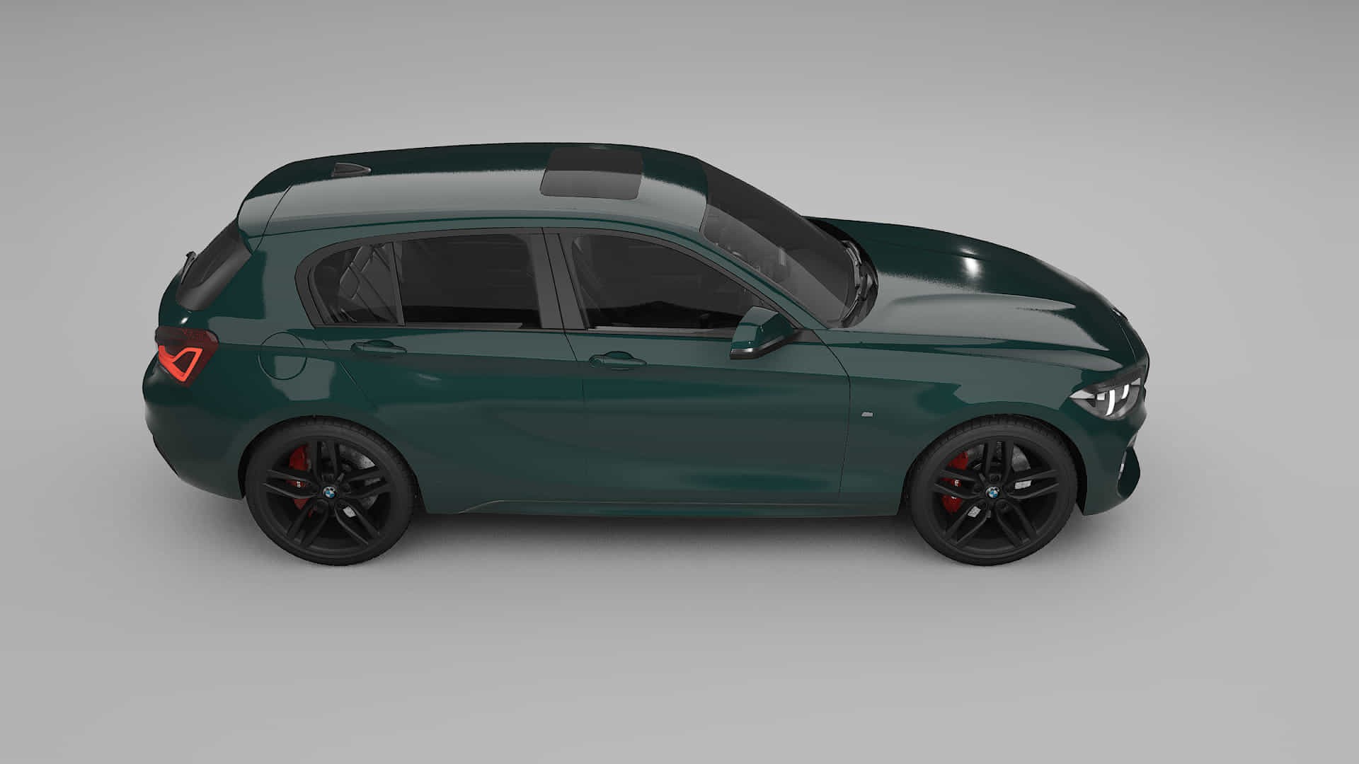 BMW 1 F20 facelift LCI TPU Paint Protection Film | INFERNO Color Change PPF Full Pre-Cut Kit