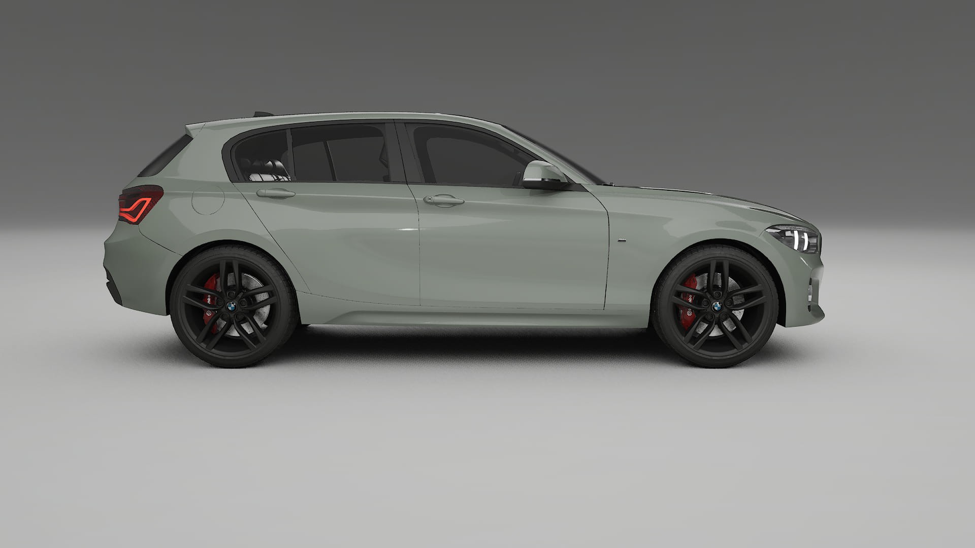 BMW 1 F20 facelift LCI TPU Paint Protection Film | SLATE Color Change PPF Full Pre-Cut Kit