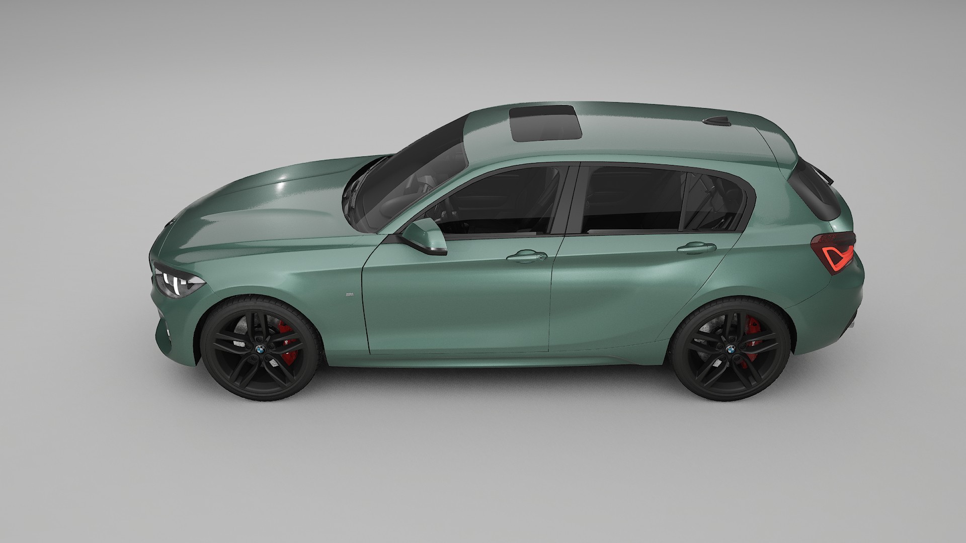 BMW 1 F20 facelift LCI TPU Paint Protection Film | EVERGREEN Color Change PPF Full Pre-Cut Kit