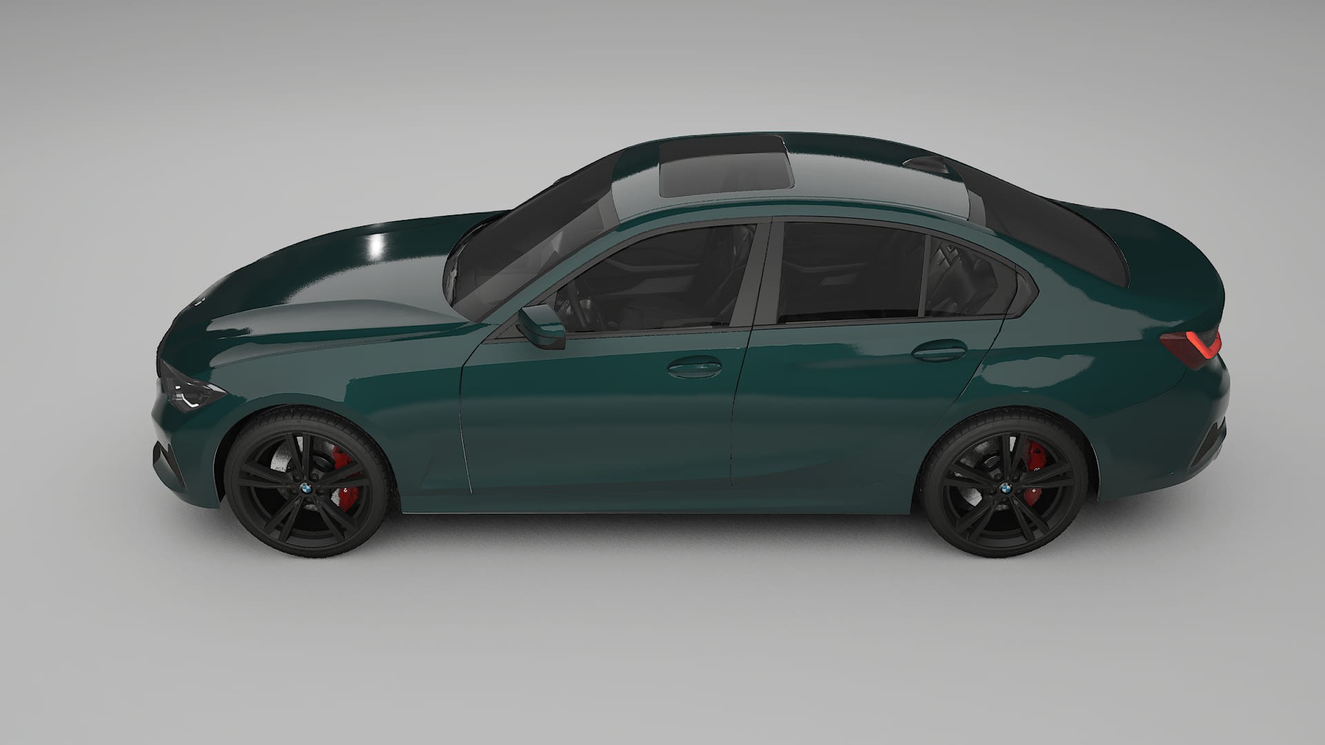 BMW 3 G20 prefacelift pre-LCI TPU Paint Protection Film | INFERNO Color Change PPF Full Pre-Cut Kit