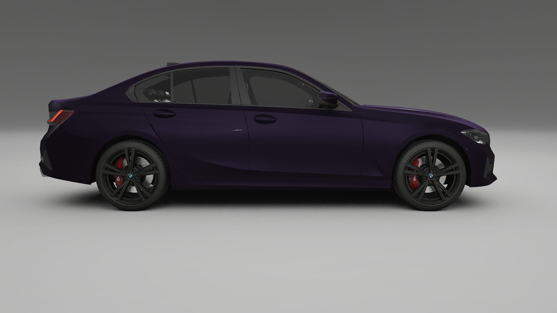 BMW 3 G20 prefacelift pre-LCI TPU Paint Protection Film | VIOLET Color Change PPF Full Pre-Cut Kit