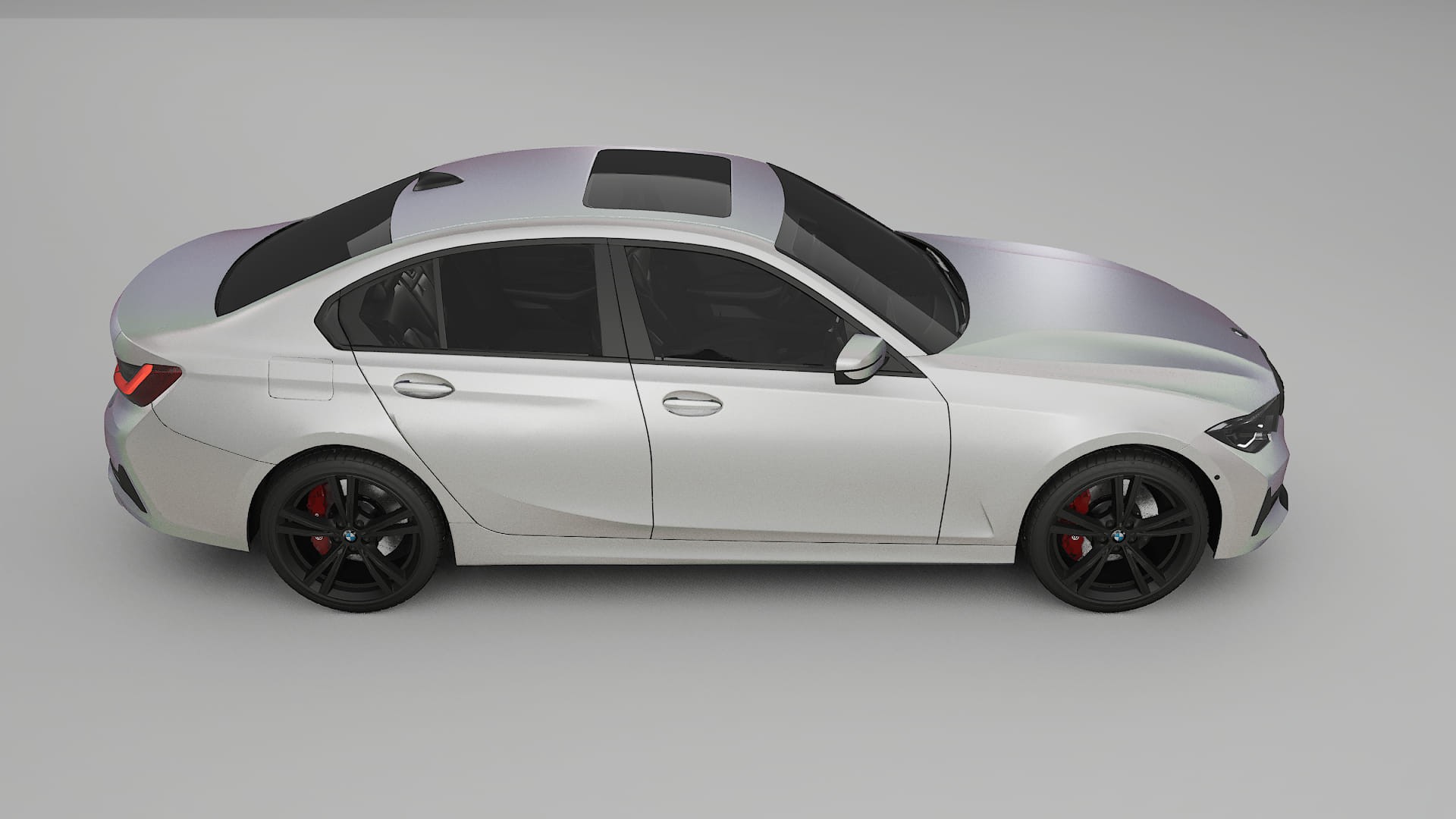 BMW 3 G20 prefacelift pre-LCI TPU Paint Protection Film | NEBULA Color Change PPF Full Pre-Cut Kit