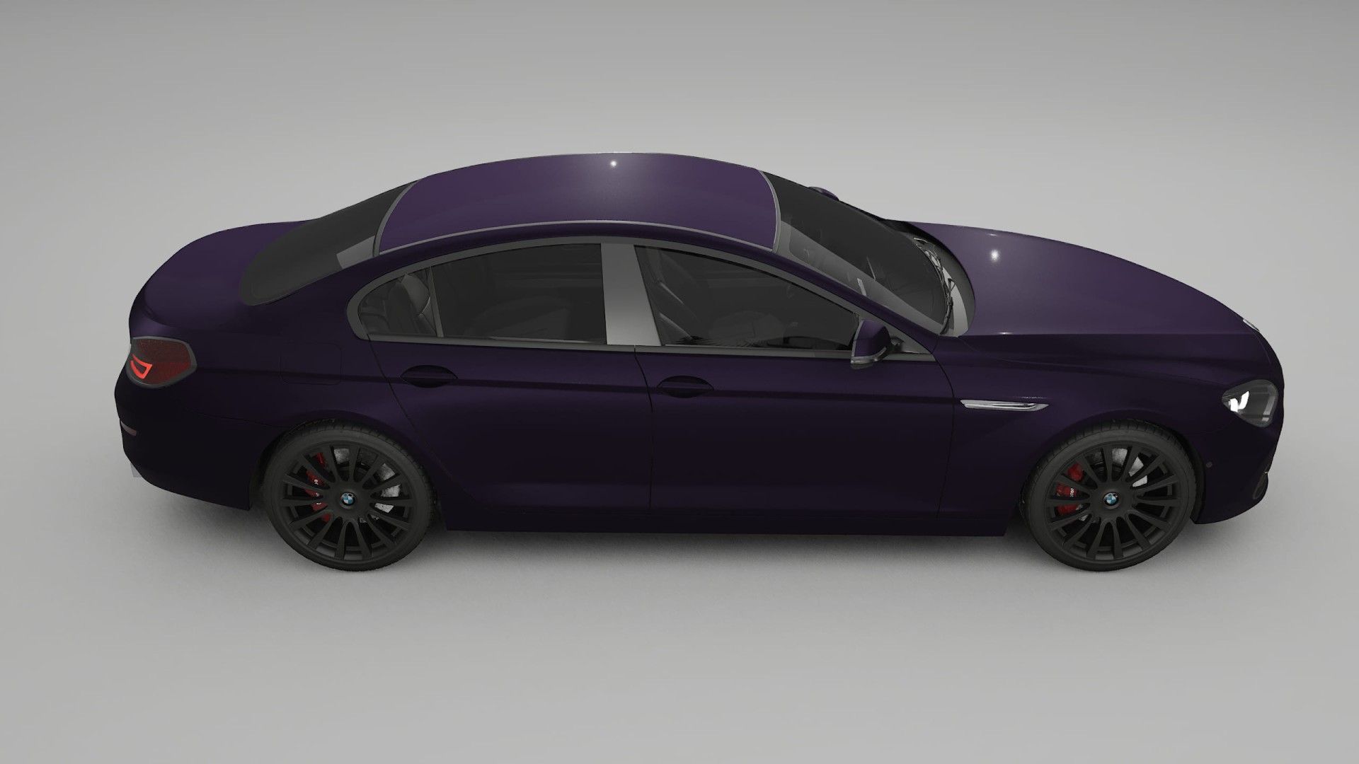 BMW 6 F06 TPU Paint Protection Film | VIOLET Color Change PPF Full Pre-Cut Kit