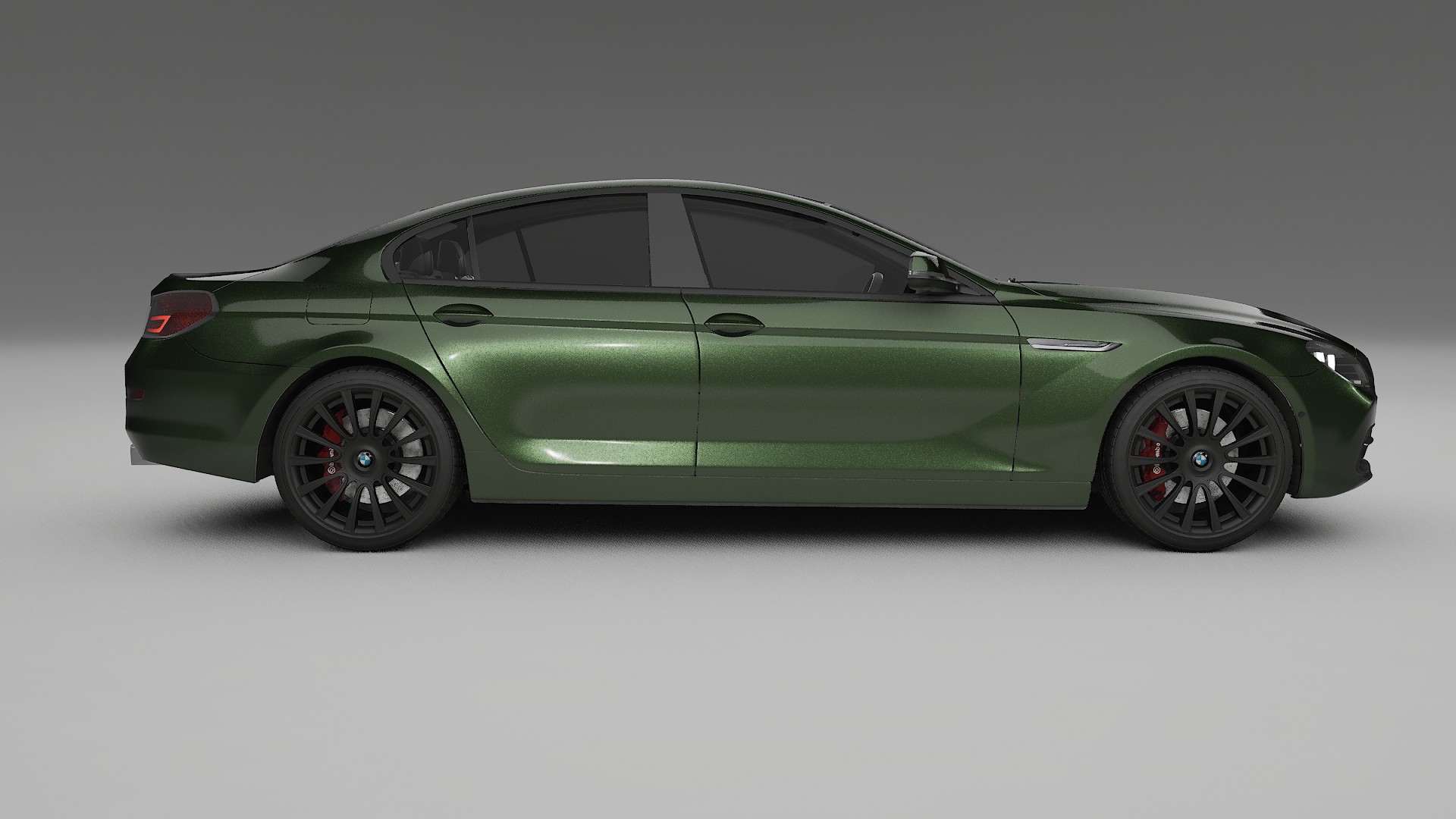 BMW 6 F06 TPU Paint Protection Film | LAGOON Color Change PPF Full Pre-Cut Kit