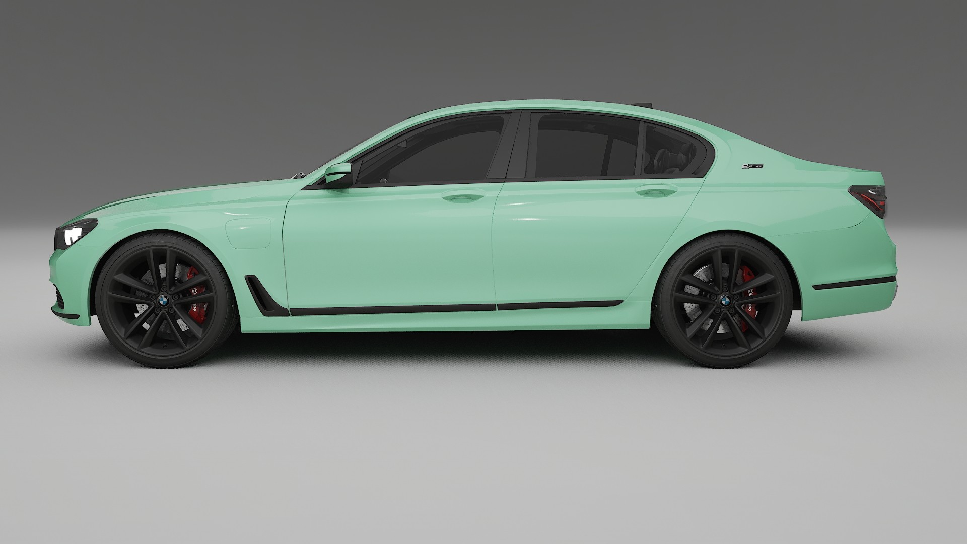 BMW 7 G11 G12 facelift LCI TPU Paint Protection Film | DUSTY Color Change PPF Full Pre-Cut Kit