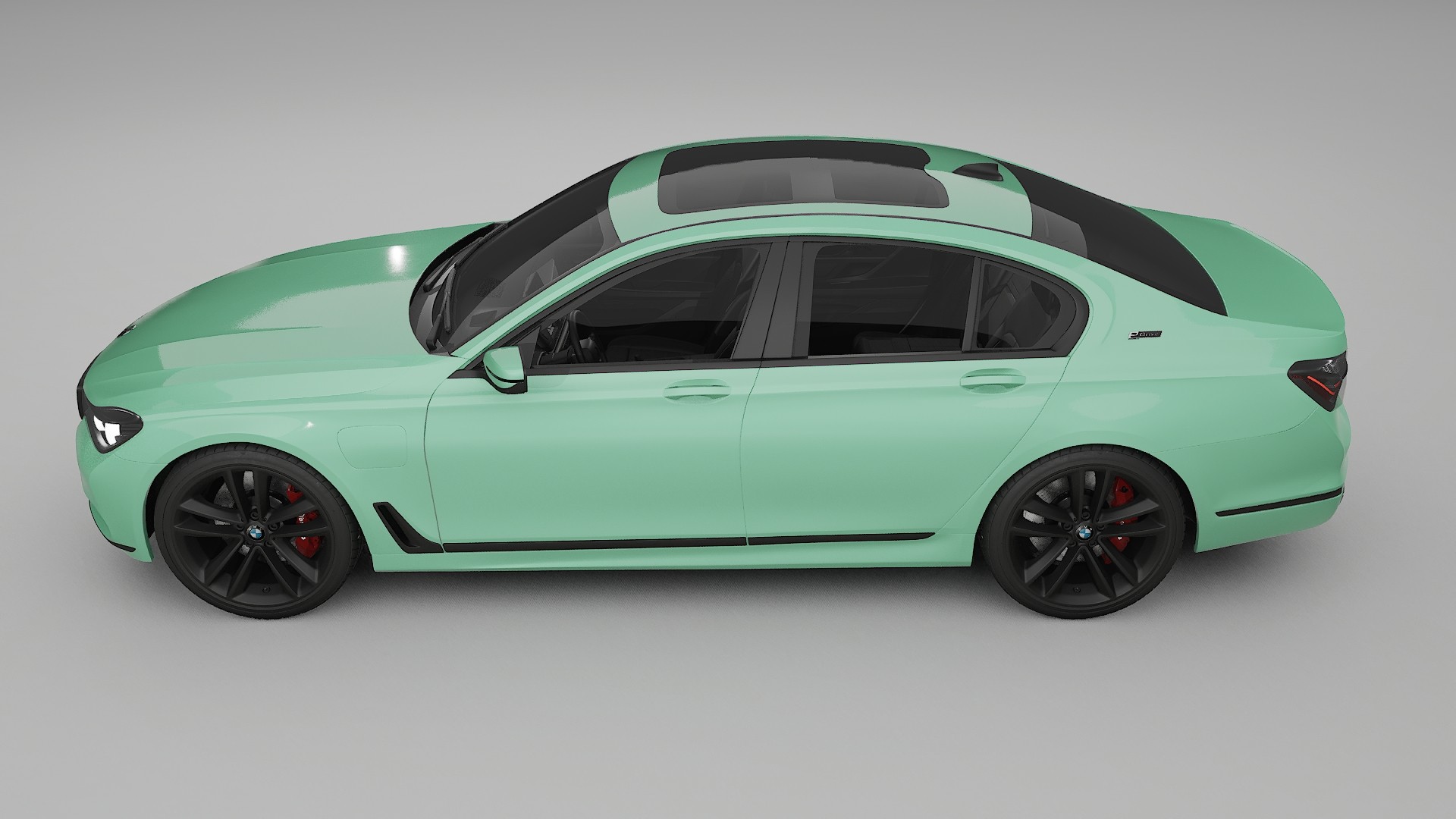 BMW 7 G11 G12 facelift LCI TPU Paint Protection Film | DUSTY Color Change PPF Full Pre-Cut Kit