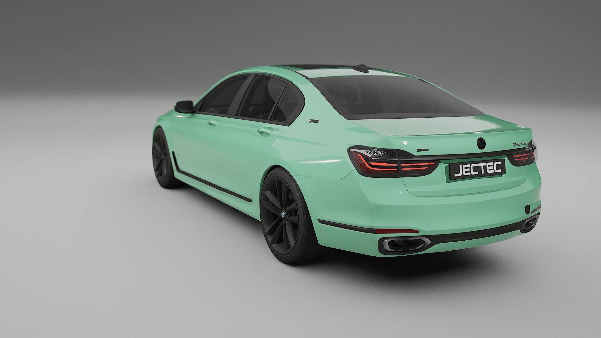 BMW 7 G11 G12 facelift LCI TPU Paint Protection Film | DUSTY Color Change PPF Full Pre-Cut Kit