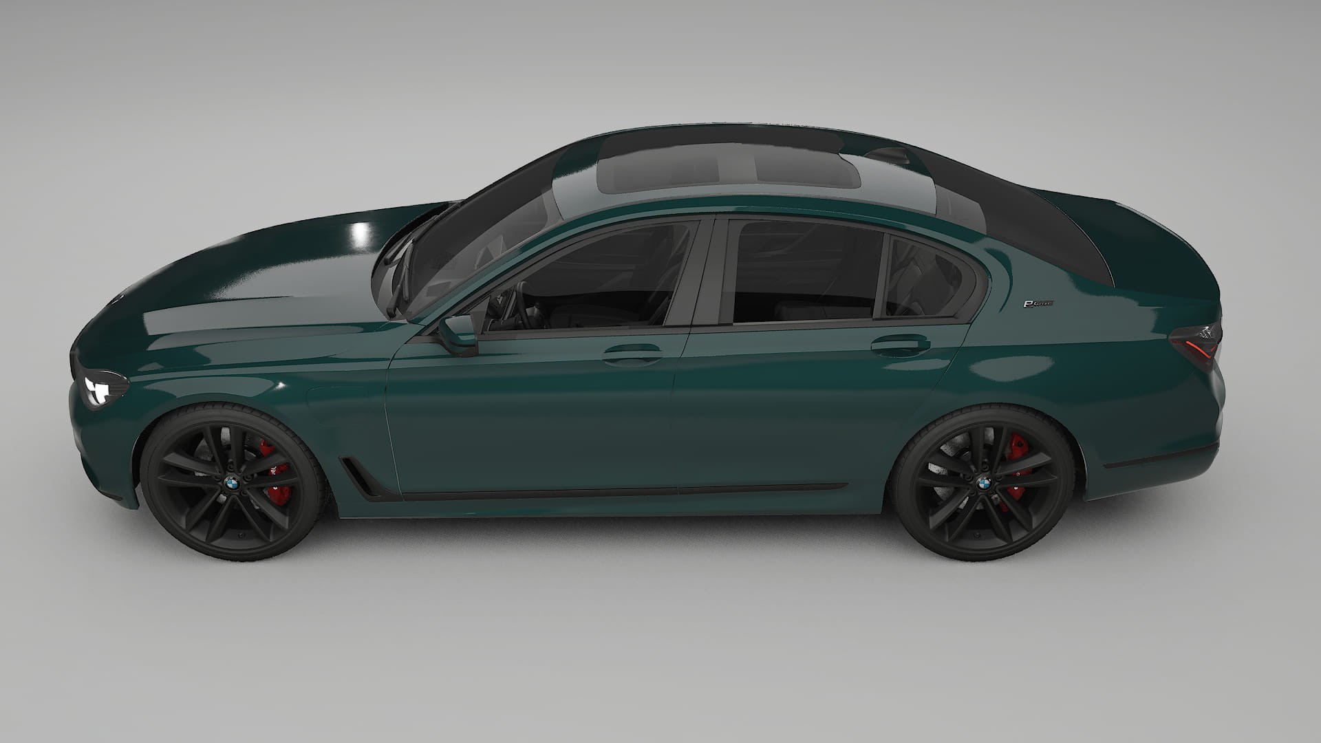 BMW 7 G11 G12 facelift LCI TPU Paint Protection Film | INFERNO Color Change PPF Full Pre-Cut Kit