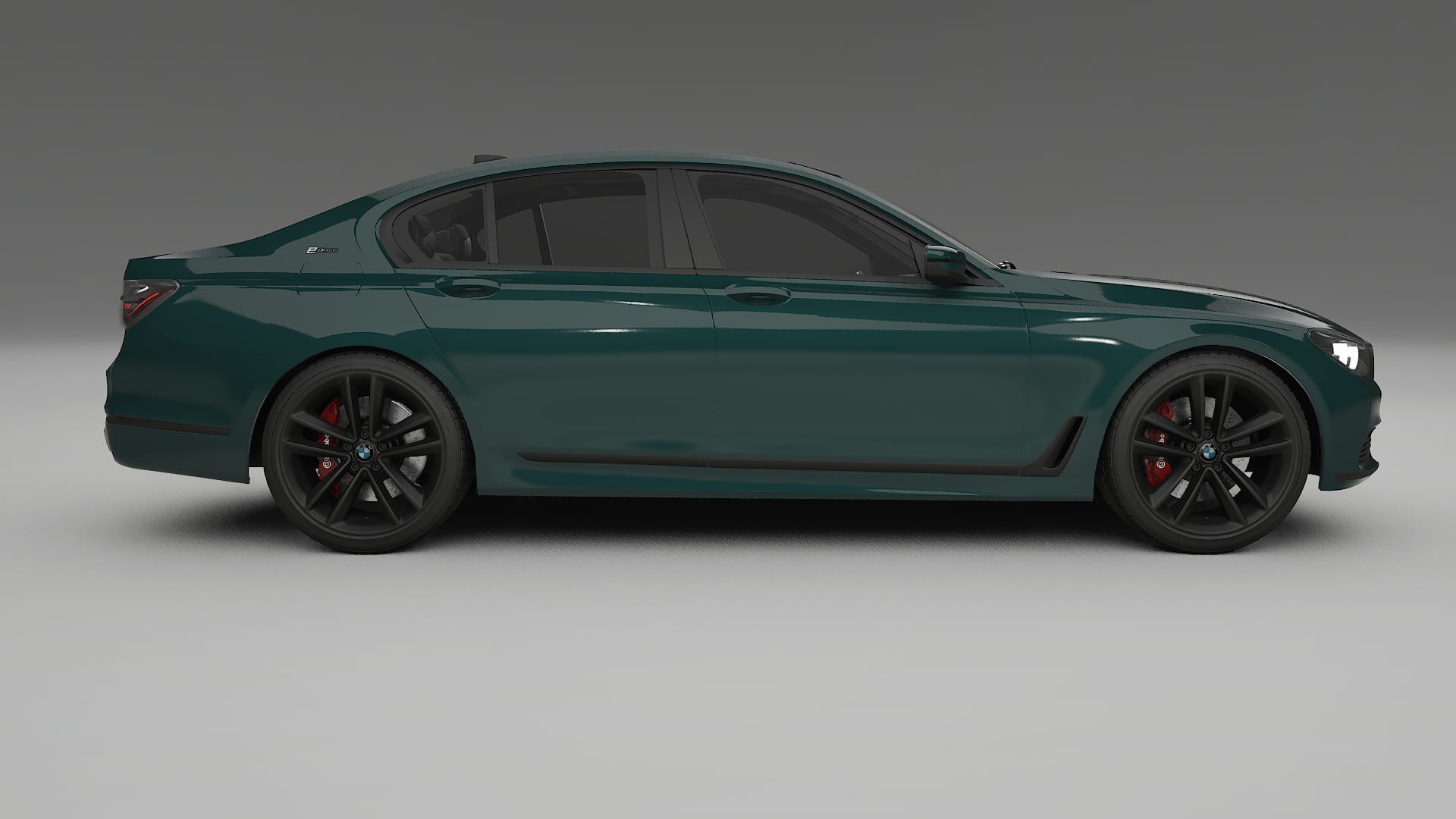 BMW 7 G11 G12 facelift LCI TPU Paint Protection Film | INFERNO Color Change PPF Full Pre-Cut Kit