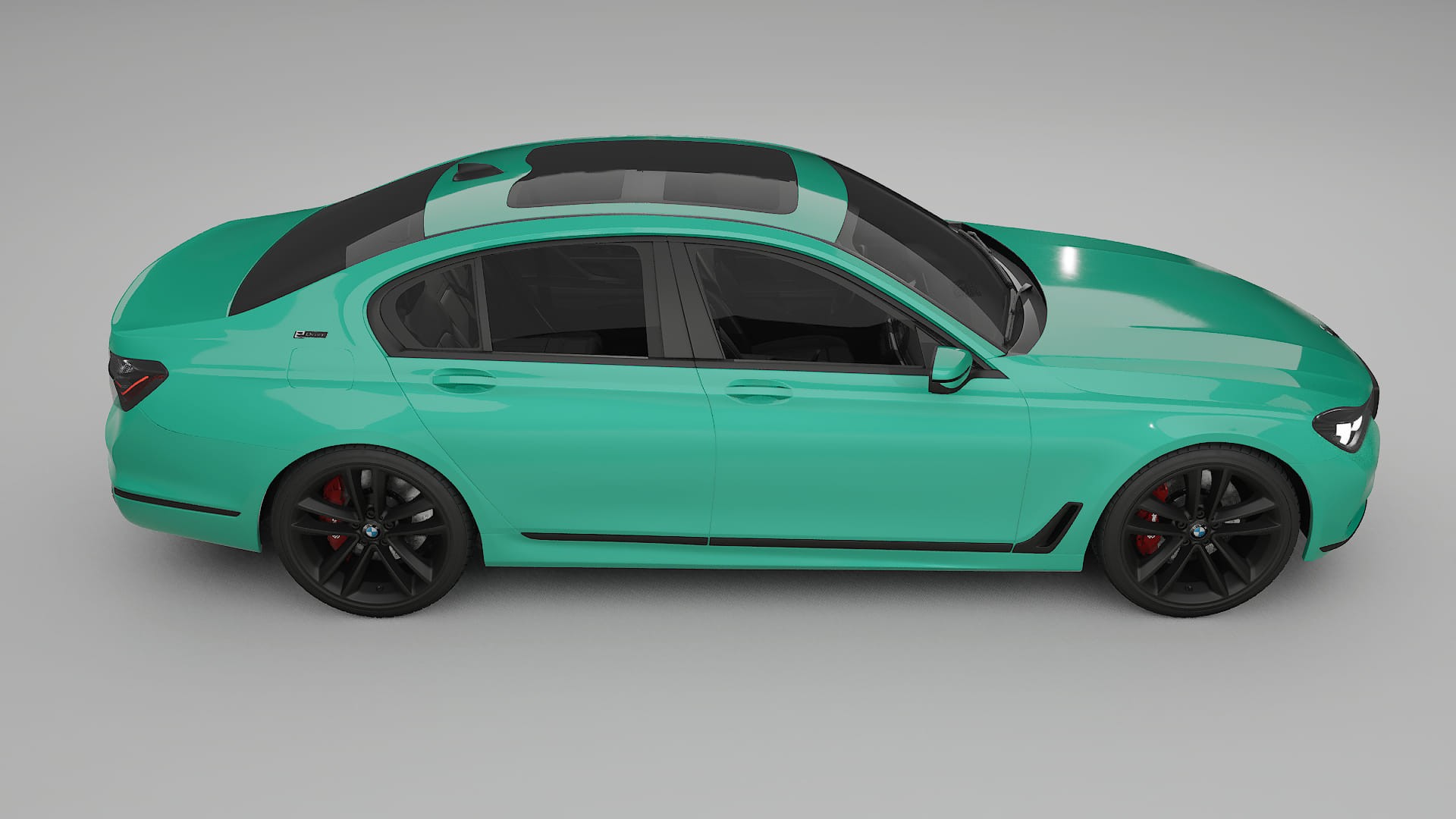 BMW 7 G11 G12 facelift LCI TPU Paint Protection Film | JEWEL Color Change PPF Full Pre-Cut Kit