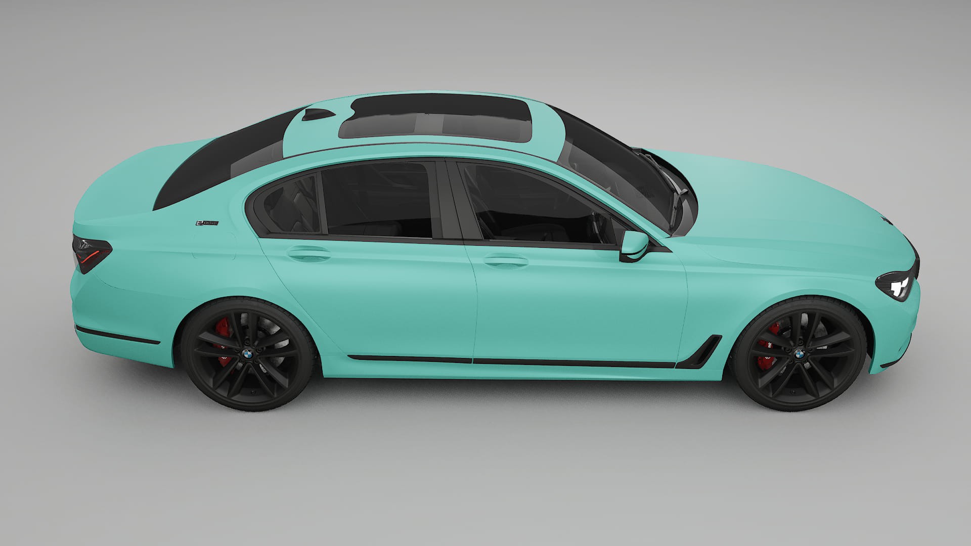 BMW 7 G11 G12 facelift LCI TPU Paint Protection Film | FROST Color Change PPF Full Pre-Cut Kit