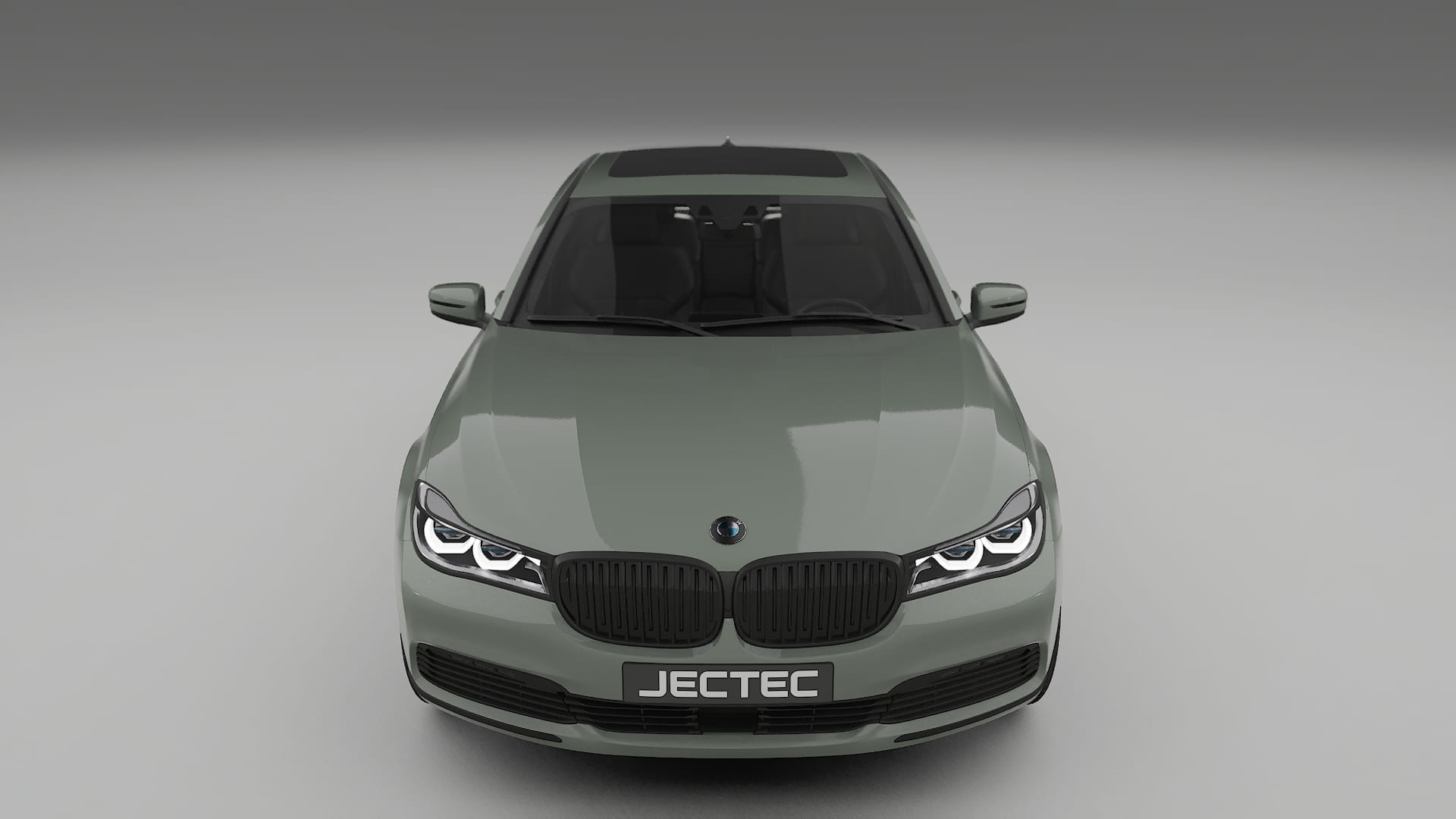 BMW 7 G11 G12 facelift LCI TPU Paint Protection Film | SLATE Color Change PPF Full Pre-Cut Kit