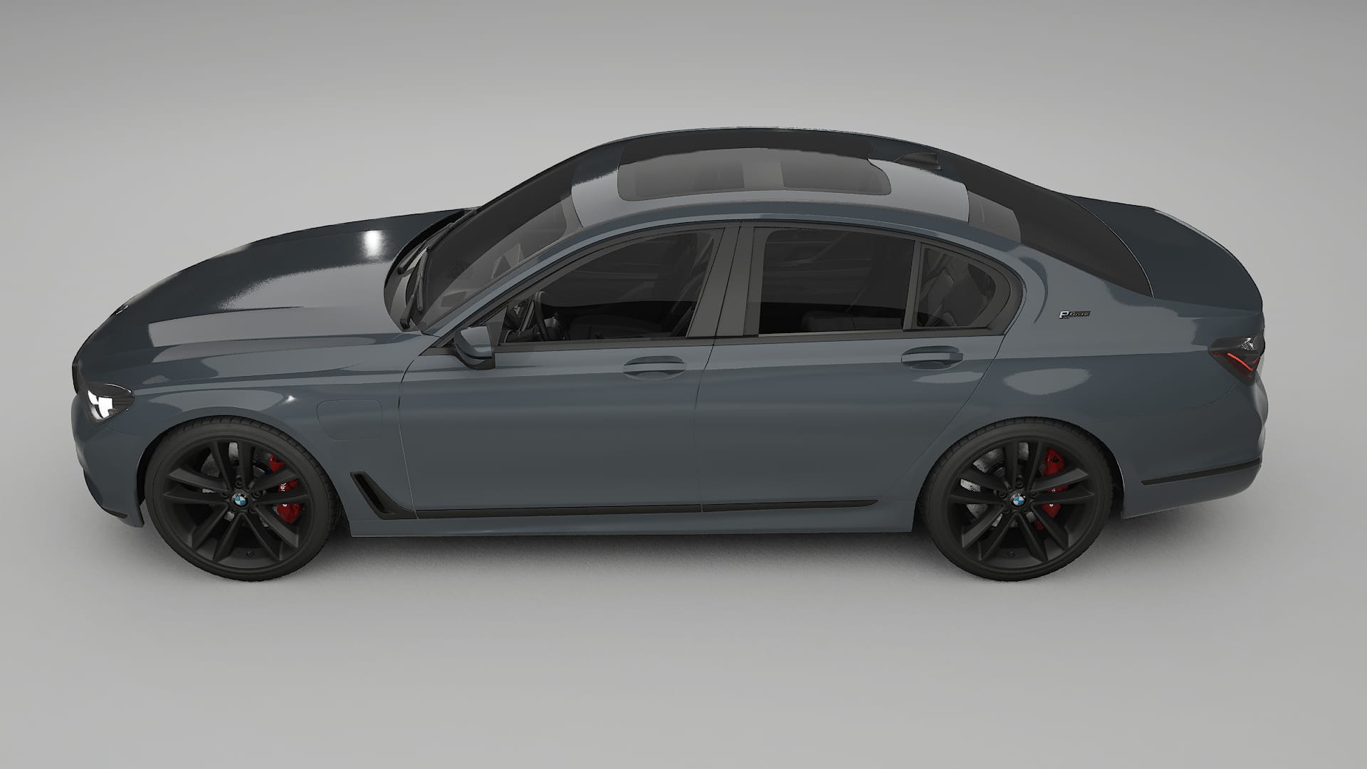 BMW 7 G11 G12 facelift LCI TPU Paint Protection Film | GRANITE Color Change PPF Full Pre-Cut Kit