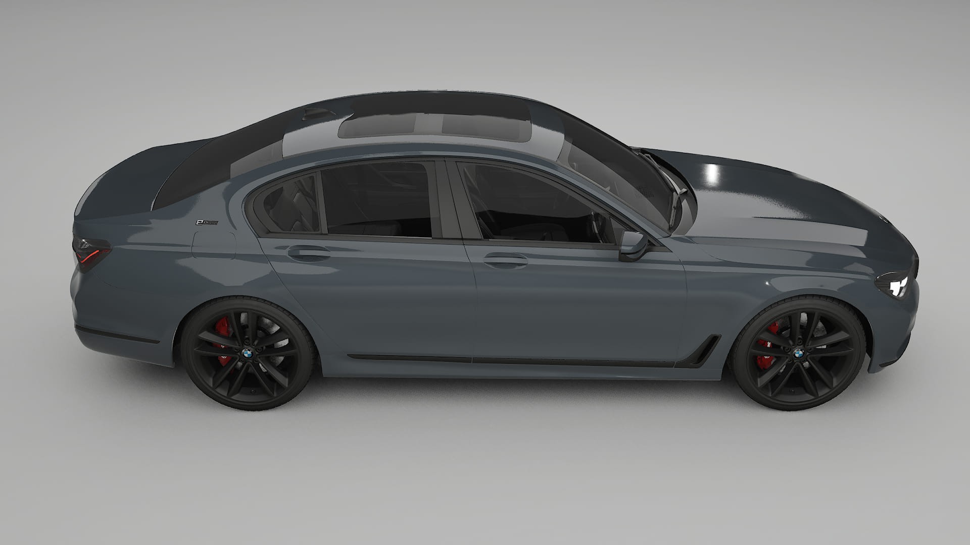 BMW 7 G11 G12 facelift LCI TPU Paint Protection Film | GRANITE Color Change PPF Full Pre-Cut Kit