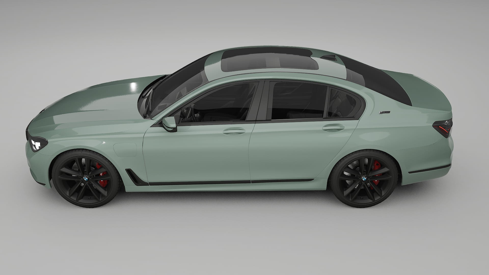 BMW 7 G11 G12 facelift LCI TPU Paint Protection Film | CINDER Color Change PPF Full Pre-Cut Kit