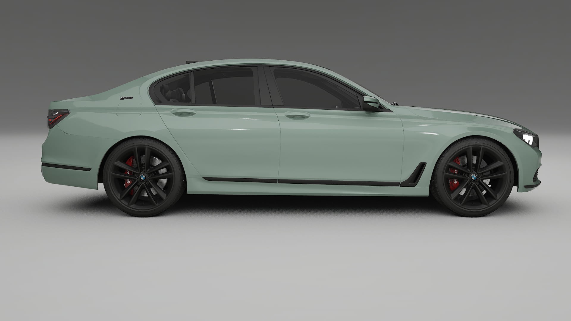 BMW 7 G11 G12 facelift LCI TPU Paint Protection Film | CINDER Color Change PPF Full Pre-Cut Kit