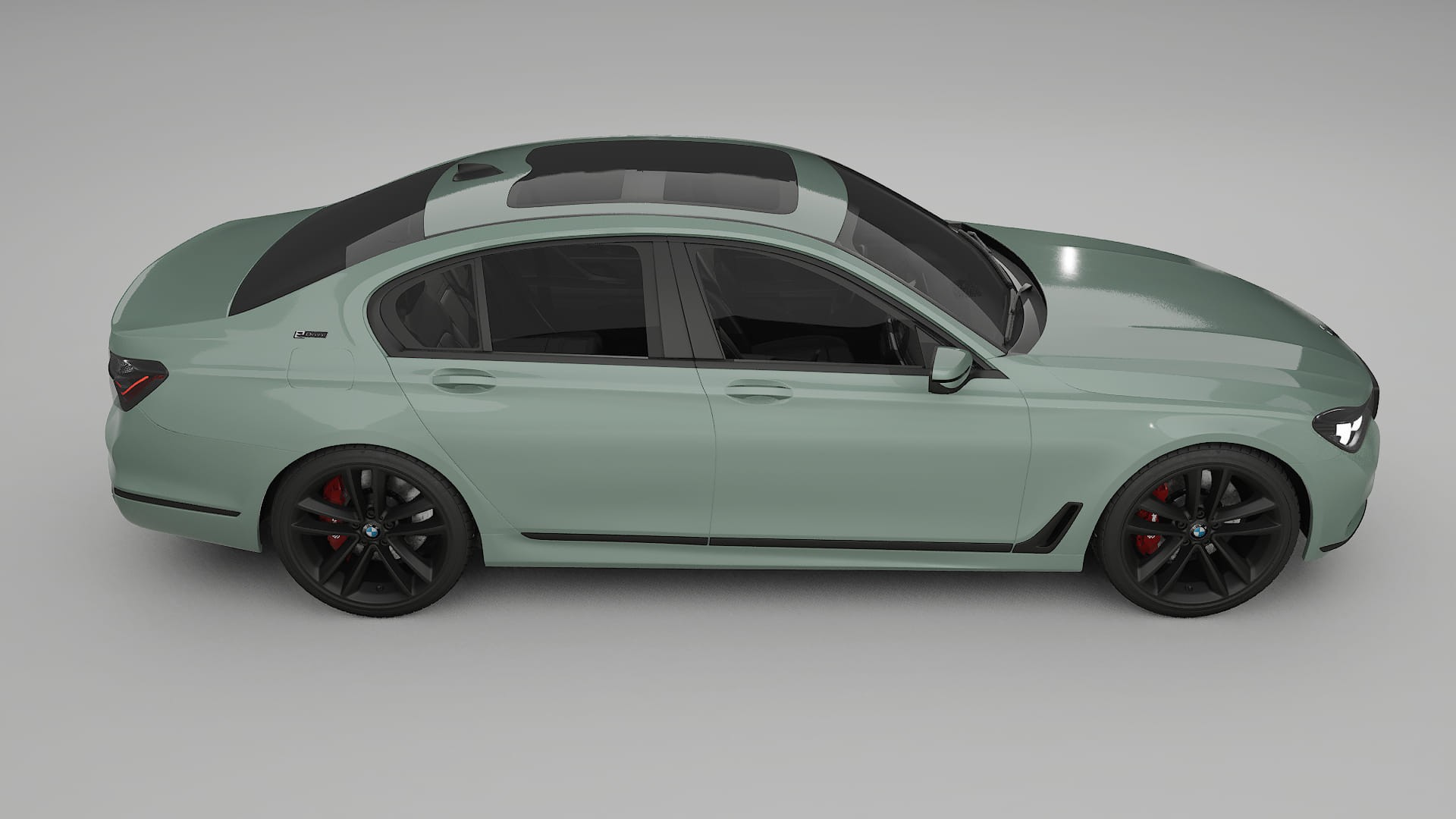 BMW 7 G11 G12 facelift LCI TPU Paint Protection Film | CINDER Color Change PPF Full Pre-Cut Kit