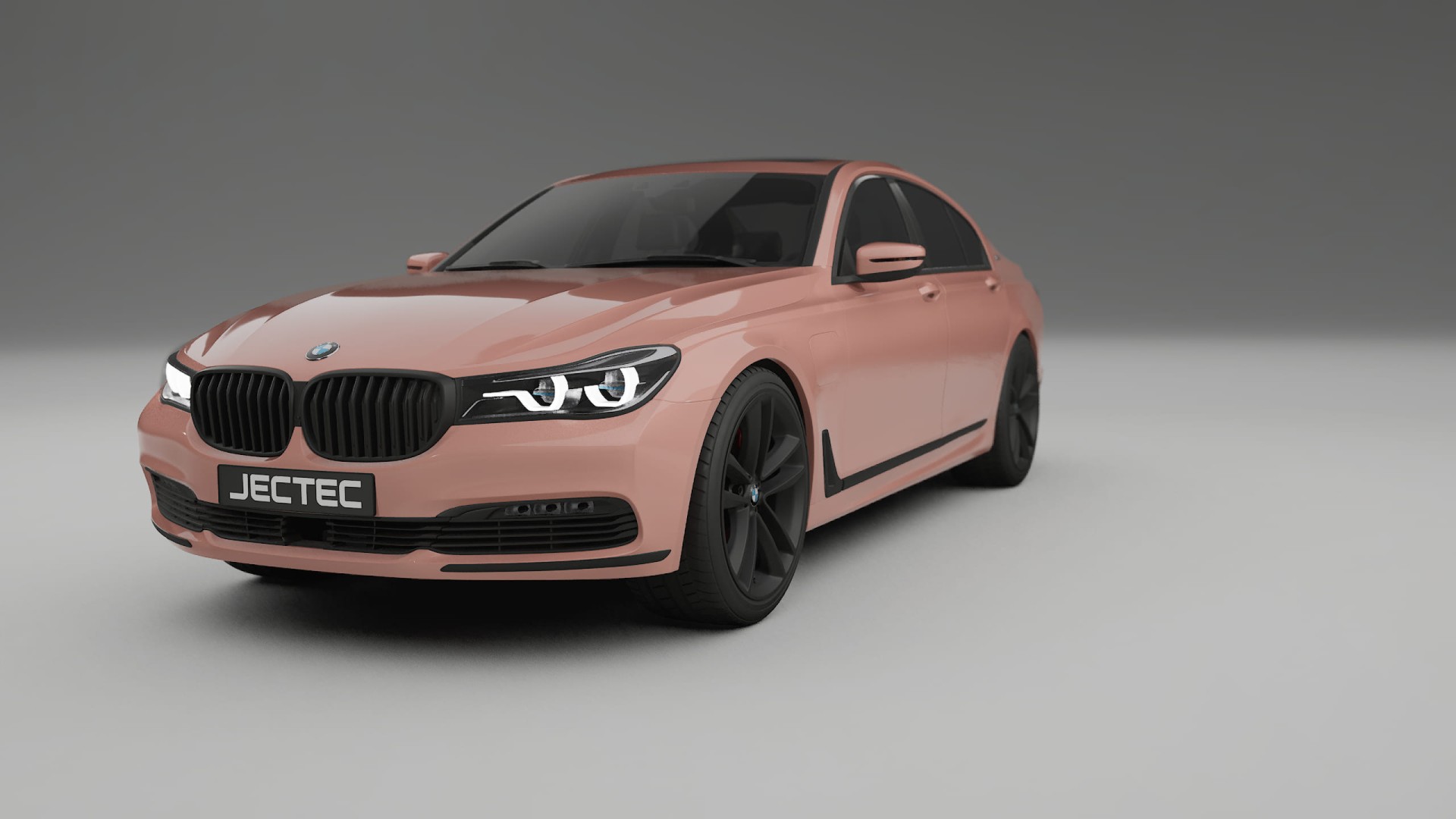 BMW 7 G11 G12 facelift LCI TPU Paint Protection Film | BLUSH Color Change PPF Full Pre-Cut Kit