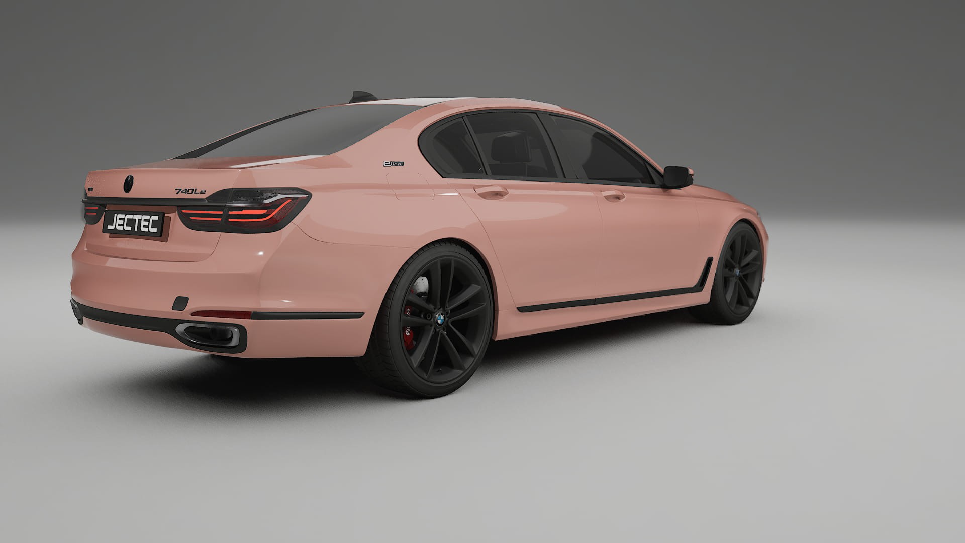 BMW 7 G11 G12 facelift LCI TPU Paint Protection Film | BLUSH Color Change PPF Full Pre-Cut Kit