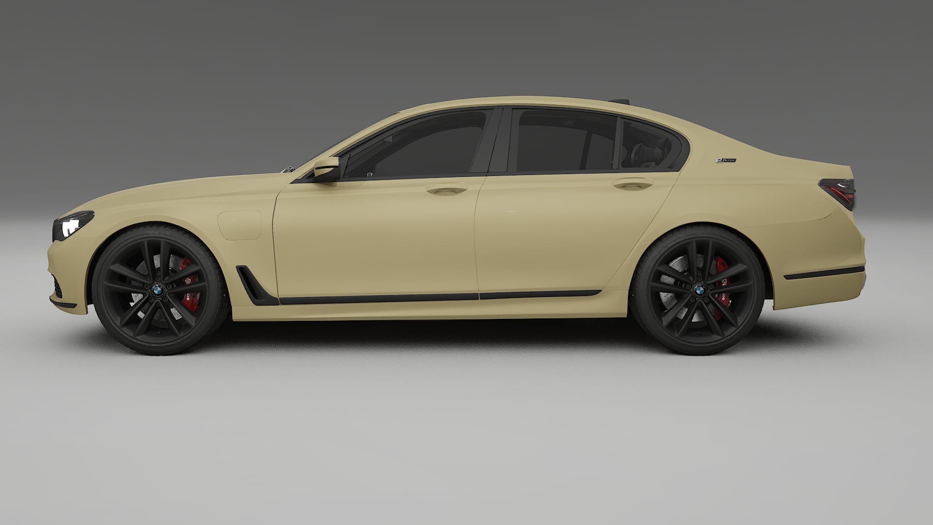 BMW 7 G11 G12 facelift LCI TPU Paint Protection Film | SAND Color Change PPF Full Pre-Cut Kit