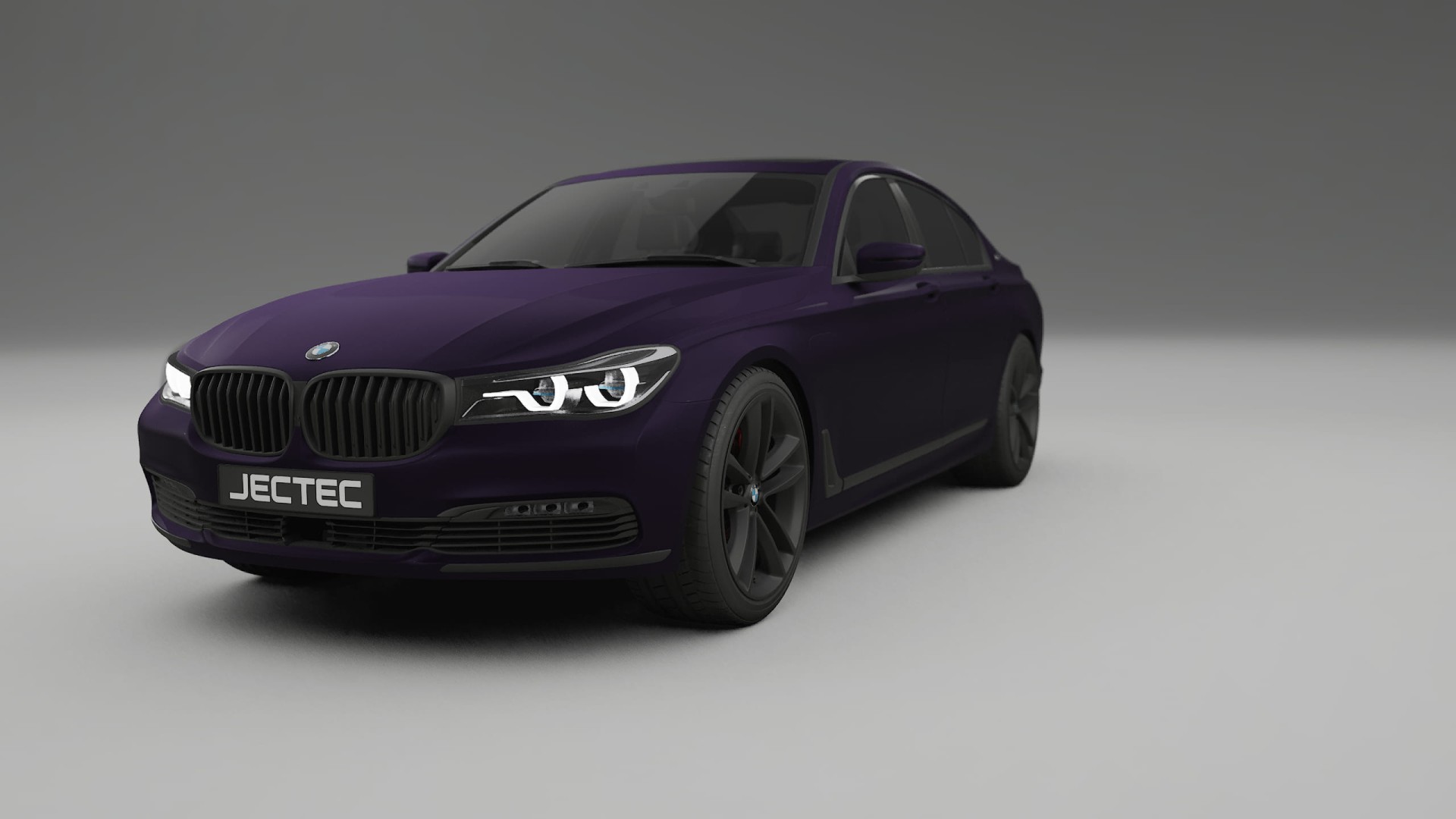 BMW 7 G11 G12 facelift LCI TPU Paint Protection Film | VIOLET Color Change PPF Full Pre-Cut Kit