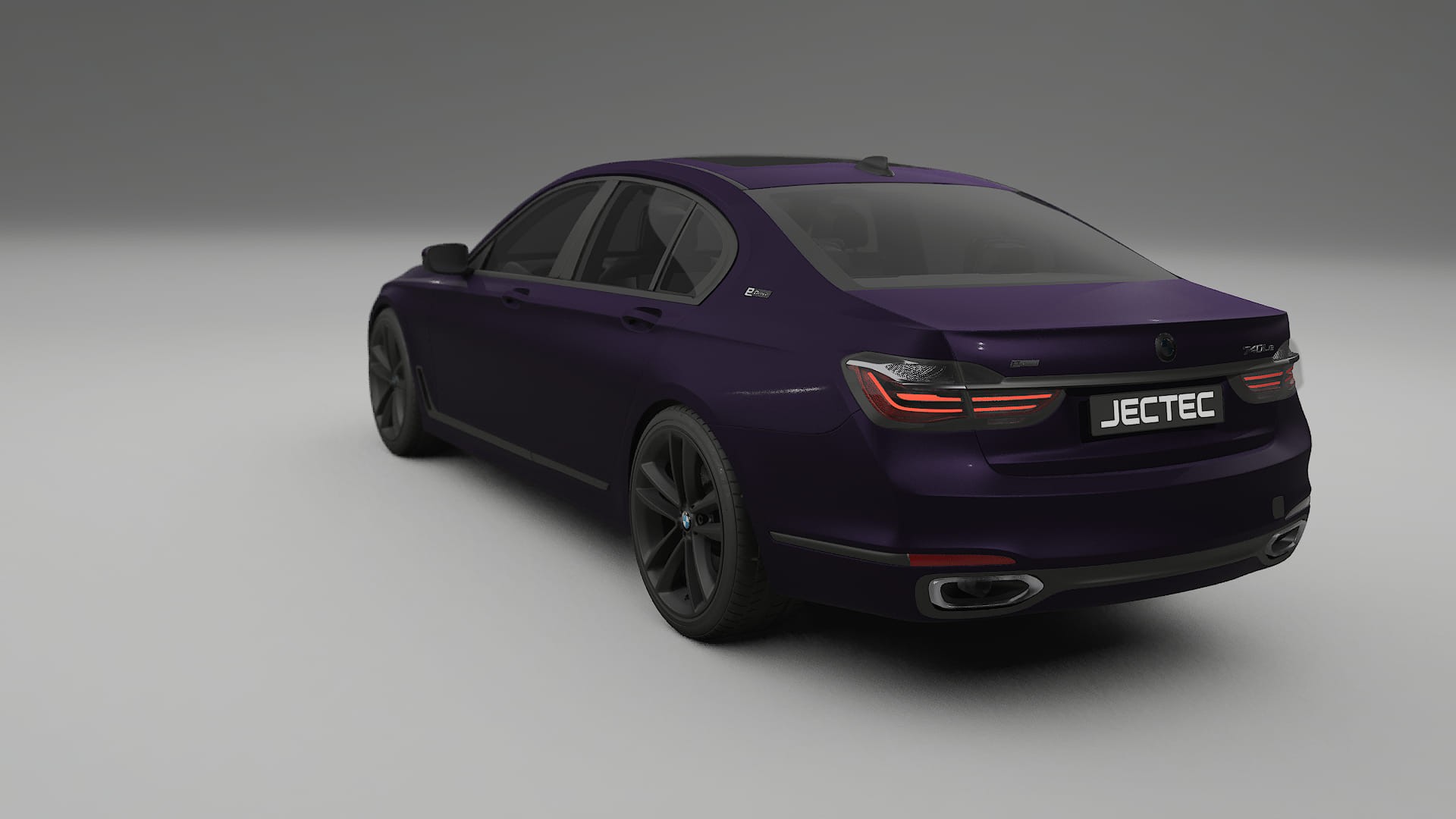 BMW 7 G11 G12 facelift LCI TPU Paint Protection Film | VIOLET Color Change PPF Full Pre-Cut Kit