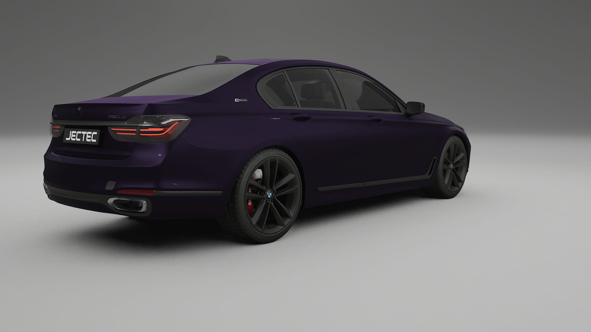 BMW 7 G11 G12 facelift LCI TPU Paint Protection Film | VIOLET Color Change PPF Full Pre-Cut Kit