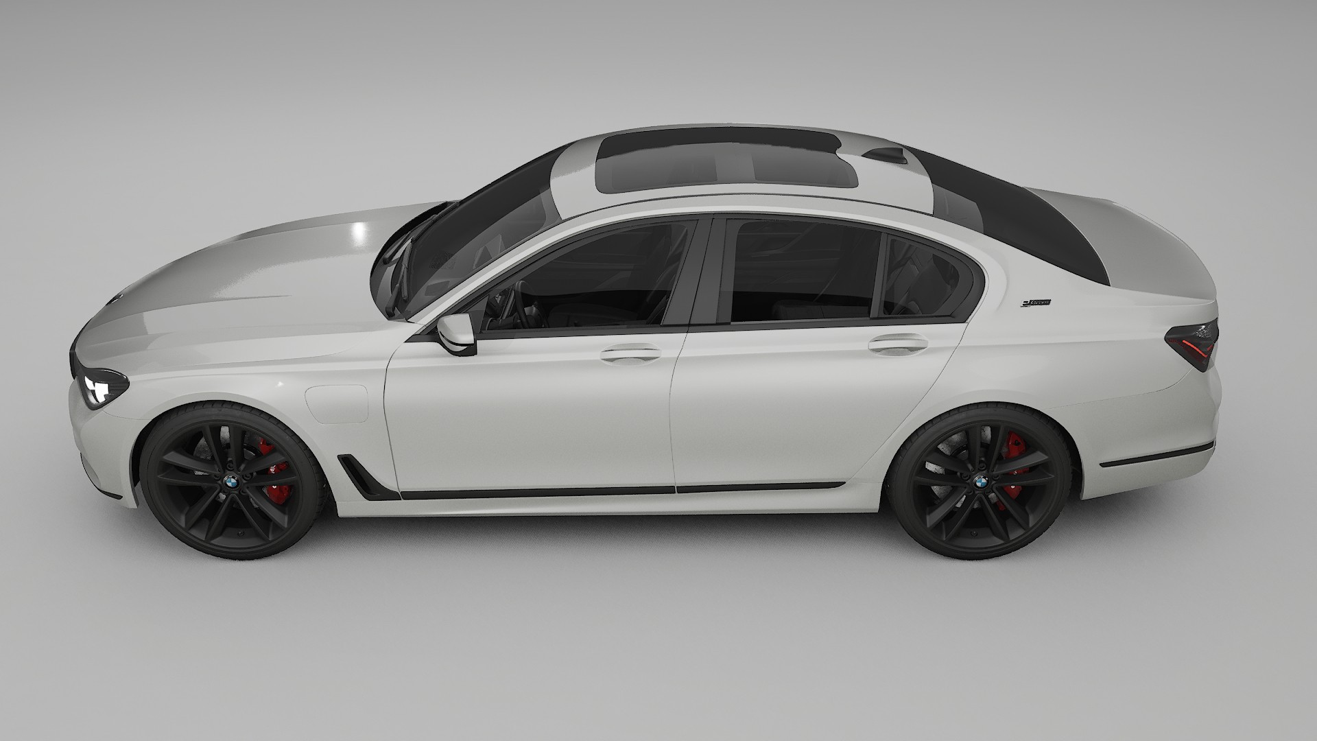 BMW 7 G11 G12 facelift LCI TPU Paint Protection Film | PEARL Color Change PPF Full Pre-Cut Kit