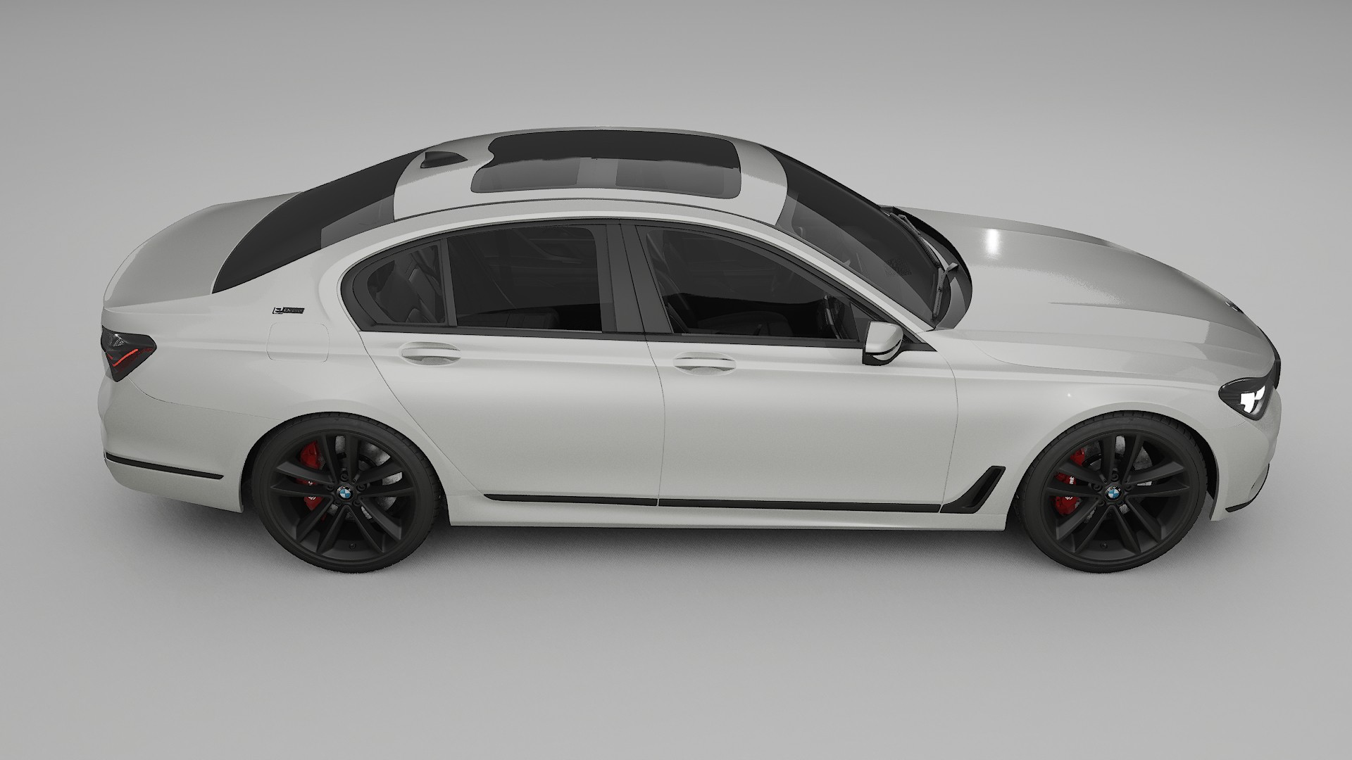 BMW 7 G11 G12 facelift LCI TPU Paint Protection Film | PEARL Color Change PPF Full Pre-Cut Kit