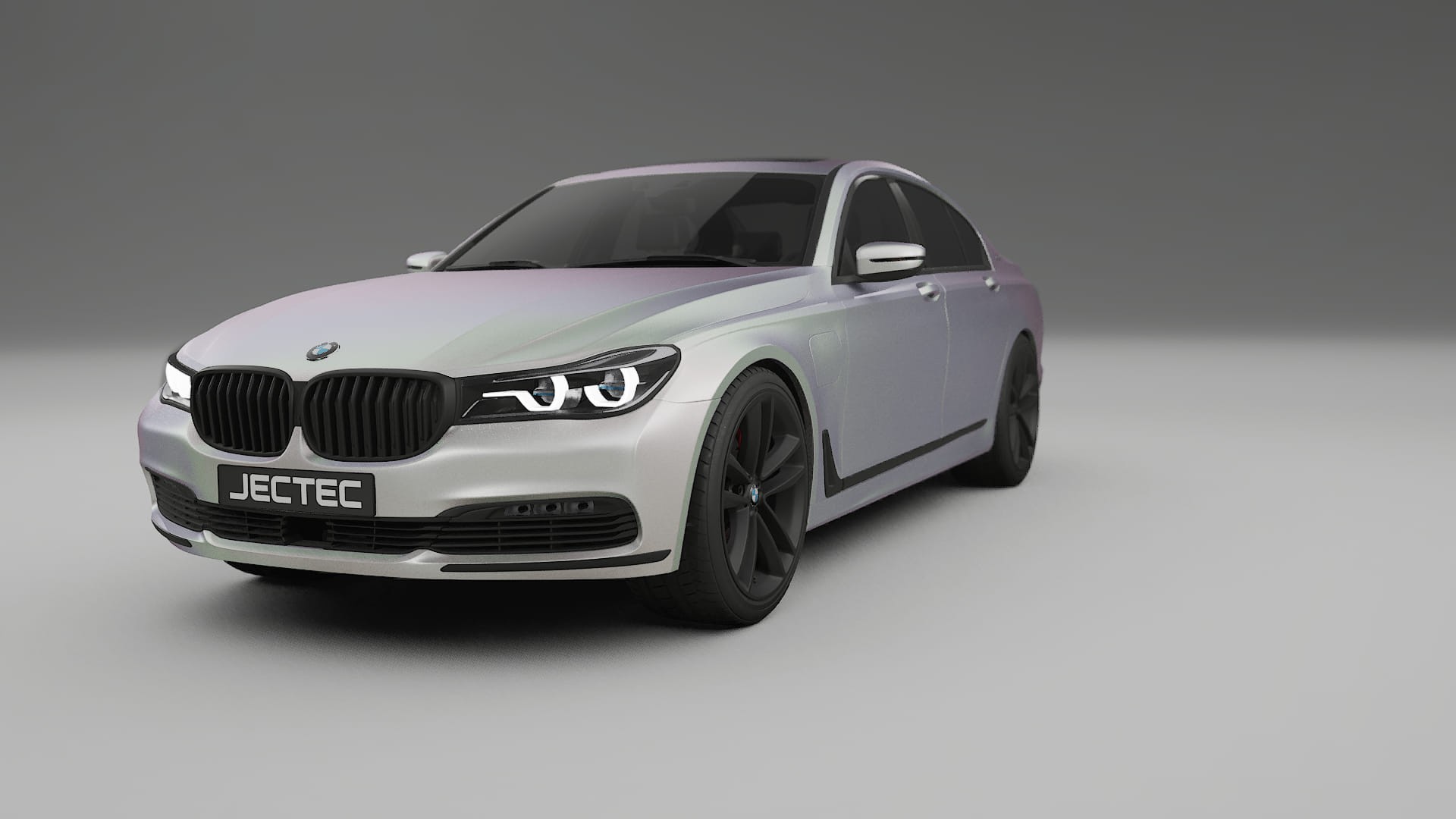 BMW 7 G11 G12 facelift LCI TPU Paint Protection Film | NEBULA Color Change PPF Full Pre-Cut Kit