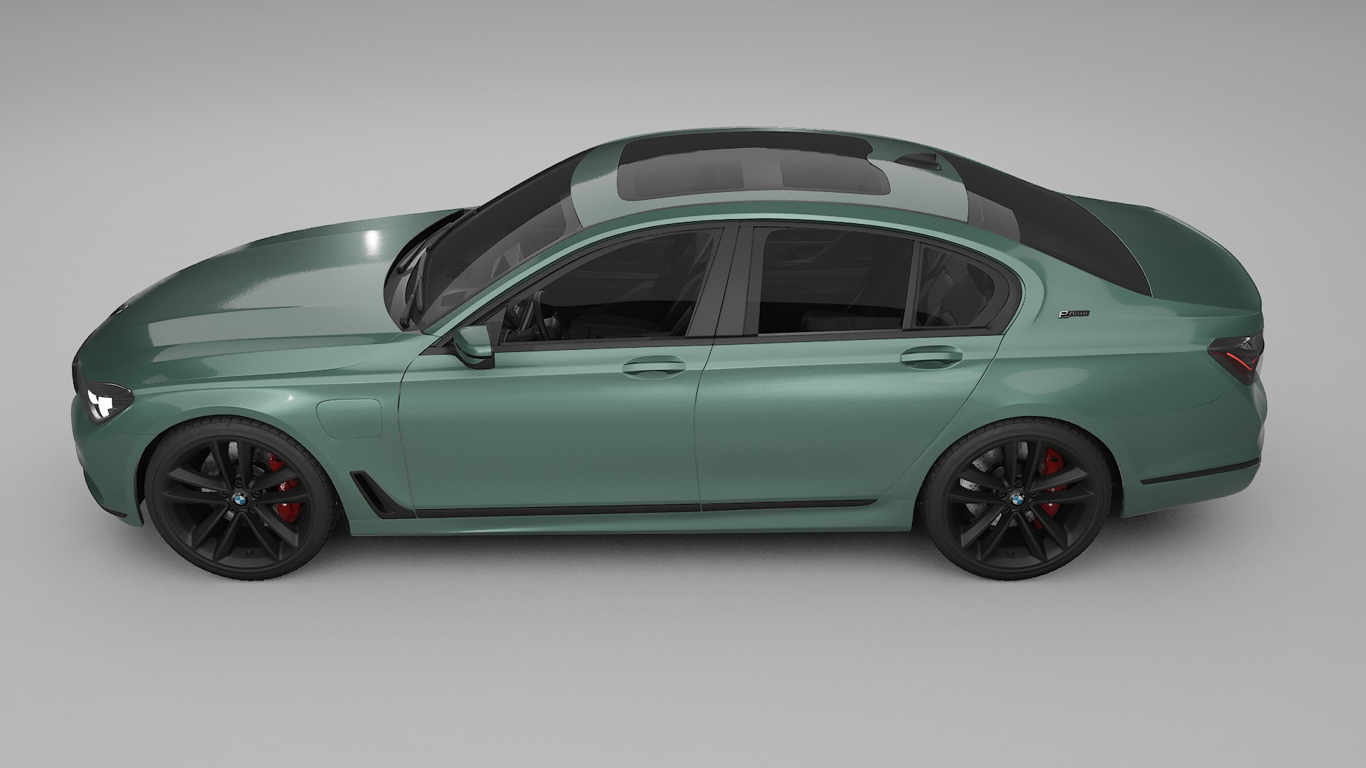 BMW 7 G11 G12 facelift LCI TPU Paint Protection Film | EVERGREEN Color Change PPF Full Pre-Cut Kit