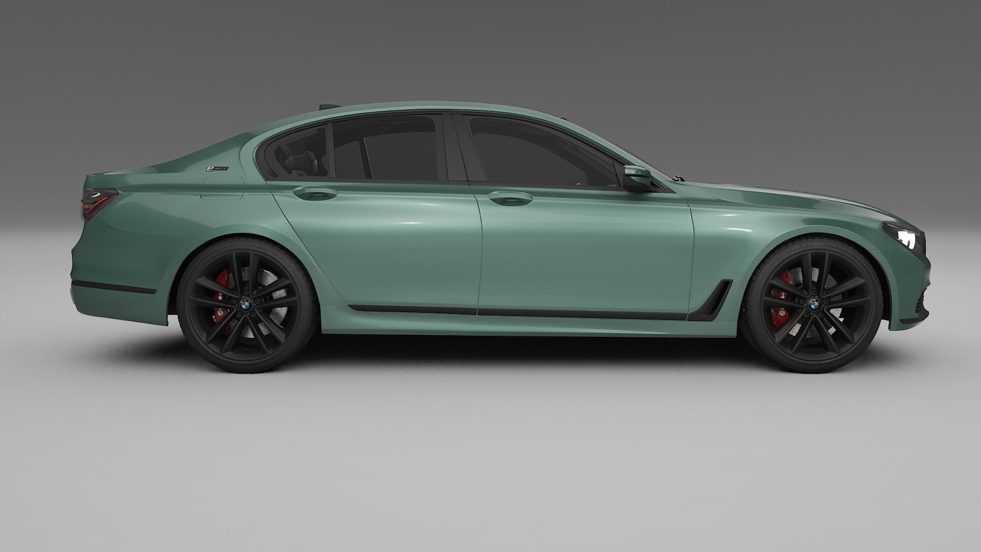 BMW 7 G11 G12 facelift LCI TPU Paint Protection Film | EVERGREEN Color Change PPF Full Pre-Cut Kit