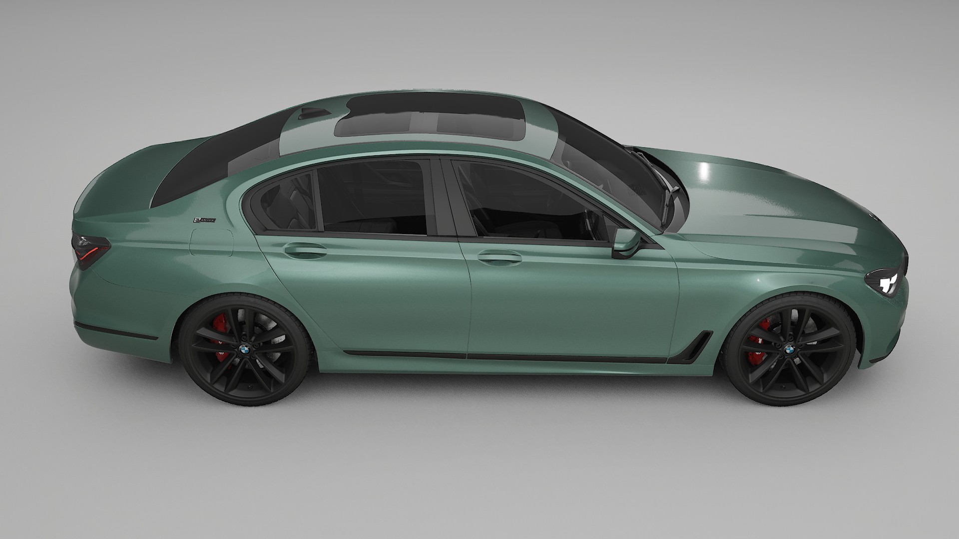 BMW 7 G11 G12 facelift LCI TPU Paint Protection Film | EVERGREEN Color Change PPF Full Pre-Cut Kit