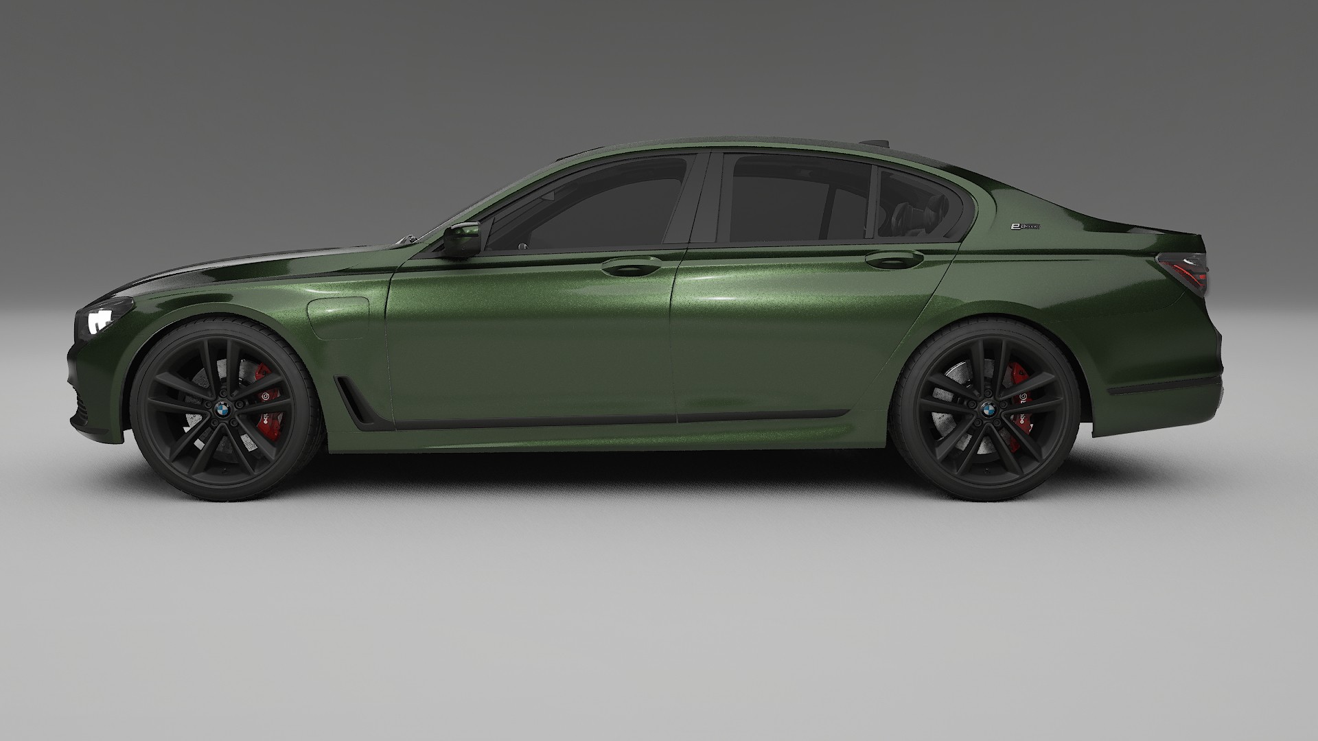 BMW 7 G11 G12 facelift LCI TPU Paint Protection Film | LAGOON Color Change PPF Full Pre-Cut Kit