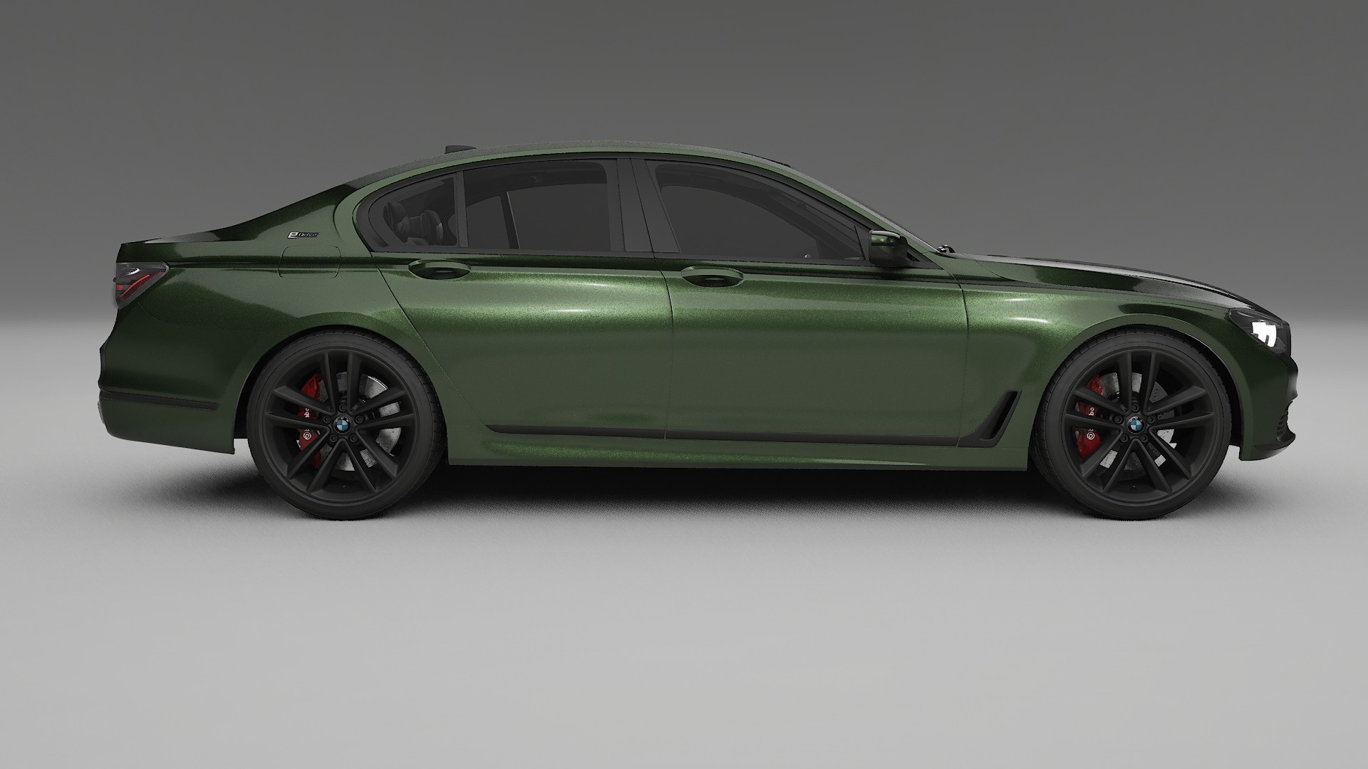 BMW 7 G11 G12 facelift LCI TPU Paint Protection Film | LAGOON Color Change PPF Full Pre-Cut Kit