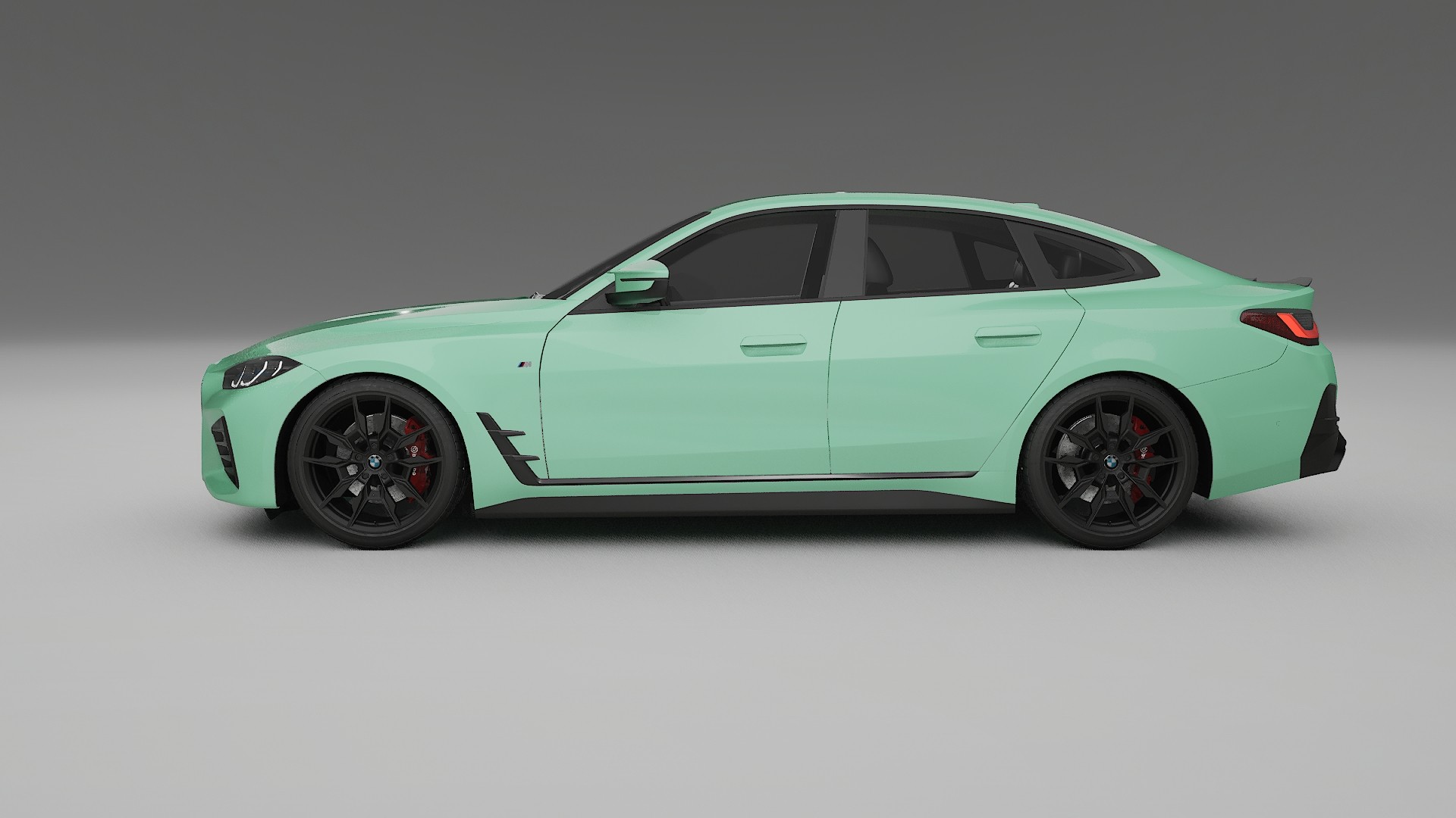 BMW I4 G26 M-Package TPU Paint Protection Film | DUSTY Color Change PPF Full Pre-Cut Kit