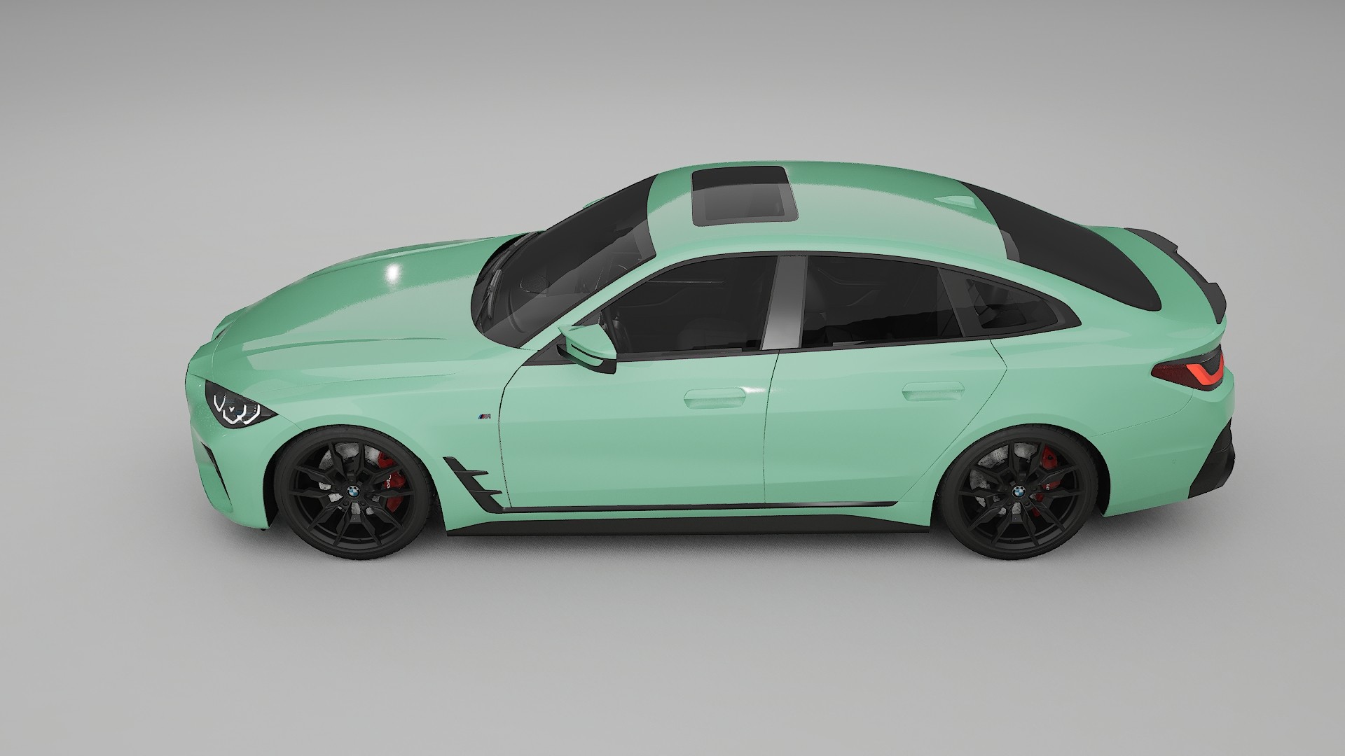 BMW I4 G26 M-Package TPU Paint Protection Film | DUSTY Color Change PPF Full Pre-Cut Kit