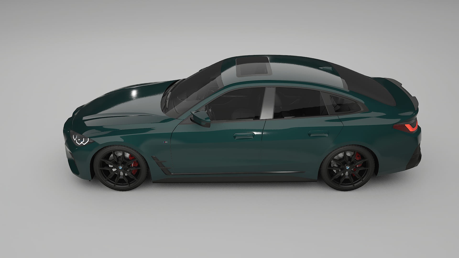 BMW I4 G26 M-Package TPU Paint Protection Film | INFERNO Color Change PPF Full Pre-Cut Kit