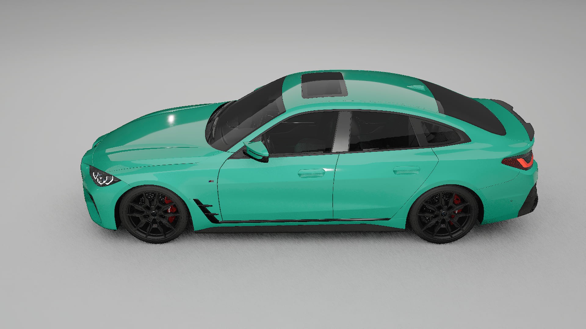 BMW I4 G26 M-Package TPU Paint Protection Film | JEWEL Color Change PPF Full Pre-Cut Kit