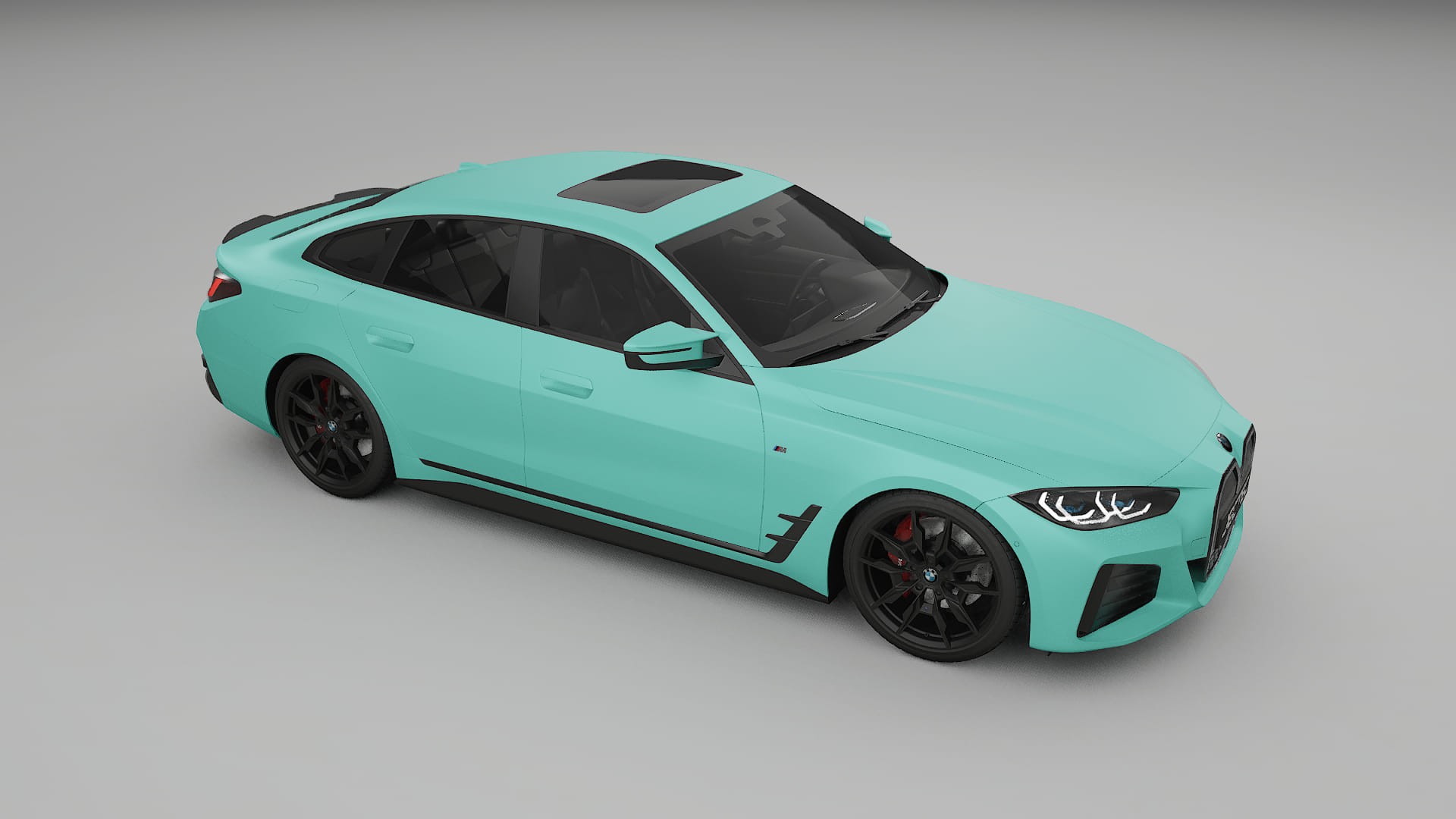 BMW I4 G26 M-Package TPU Paint Protection Film | FROST Color Change PPF Full Pre-Cut Kit