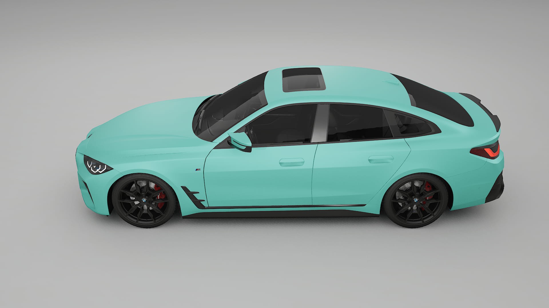 BMW I4 G26 M-Package TPU Paint Protection Film | FROST Color Change PPF Full Pre-Cut Kit