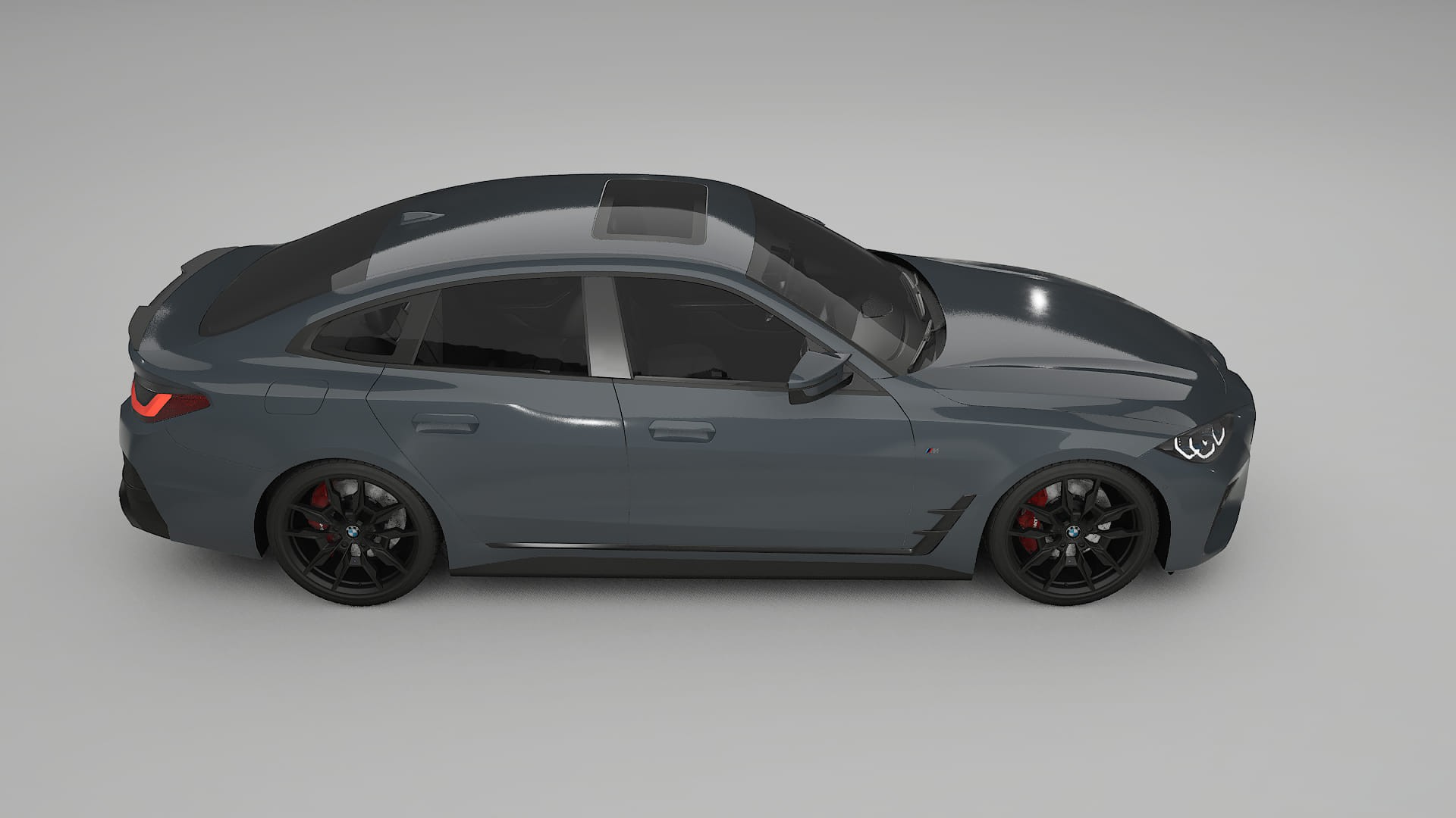 BMW I4 G26 M-Package TPU Paint Protection Film | GRANITE Color Change PPF Full Pre-Cut Kit