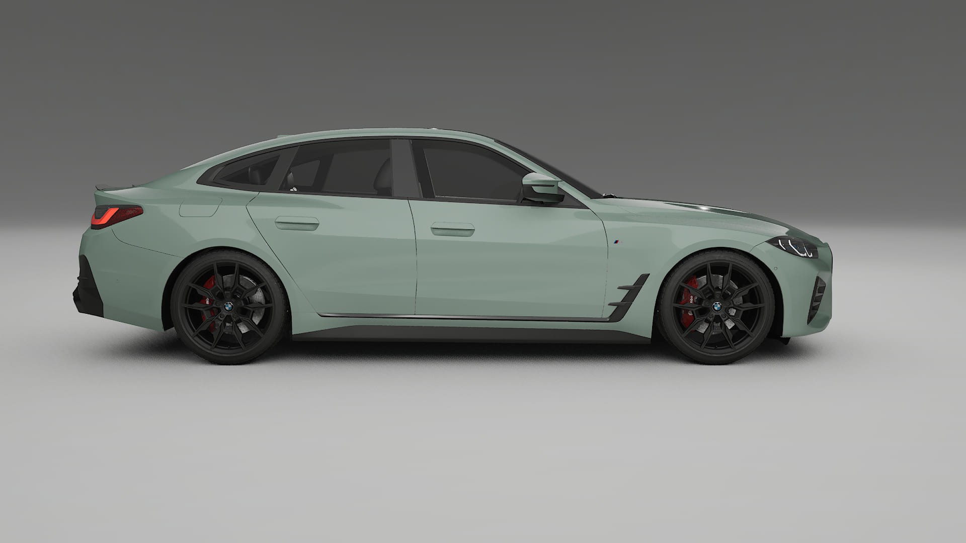 BMW I4 G26 M-Package TPU Paint Protection Film | CINDER Color Change PPF Full Pre-Cut Kit