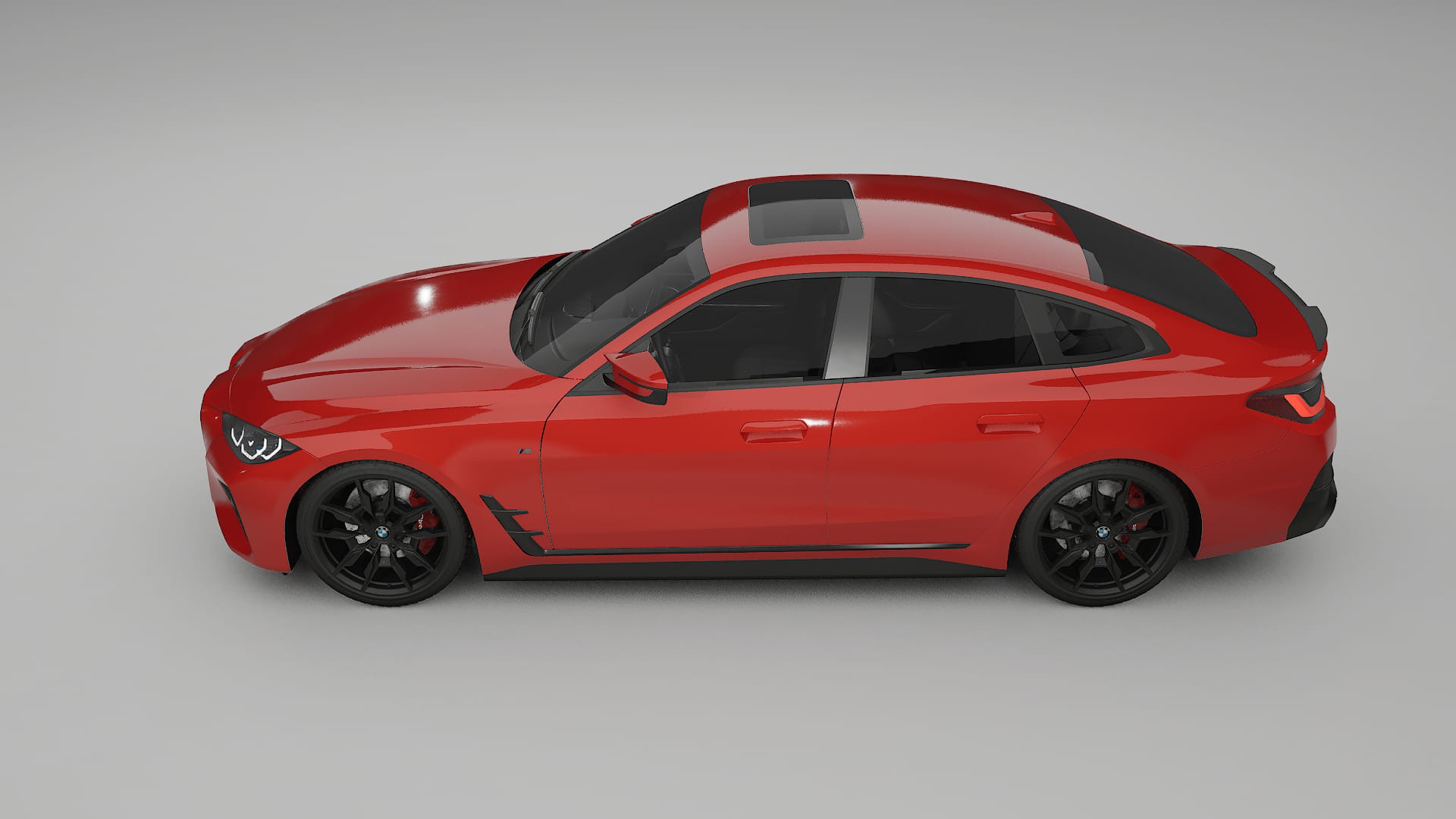 BMW I4 G26 M-Package TPU Paint Protection Film | BLAZE Color Change PPF Full Pre-Cut Kit