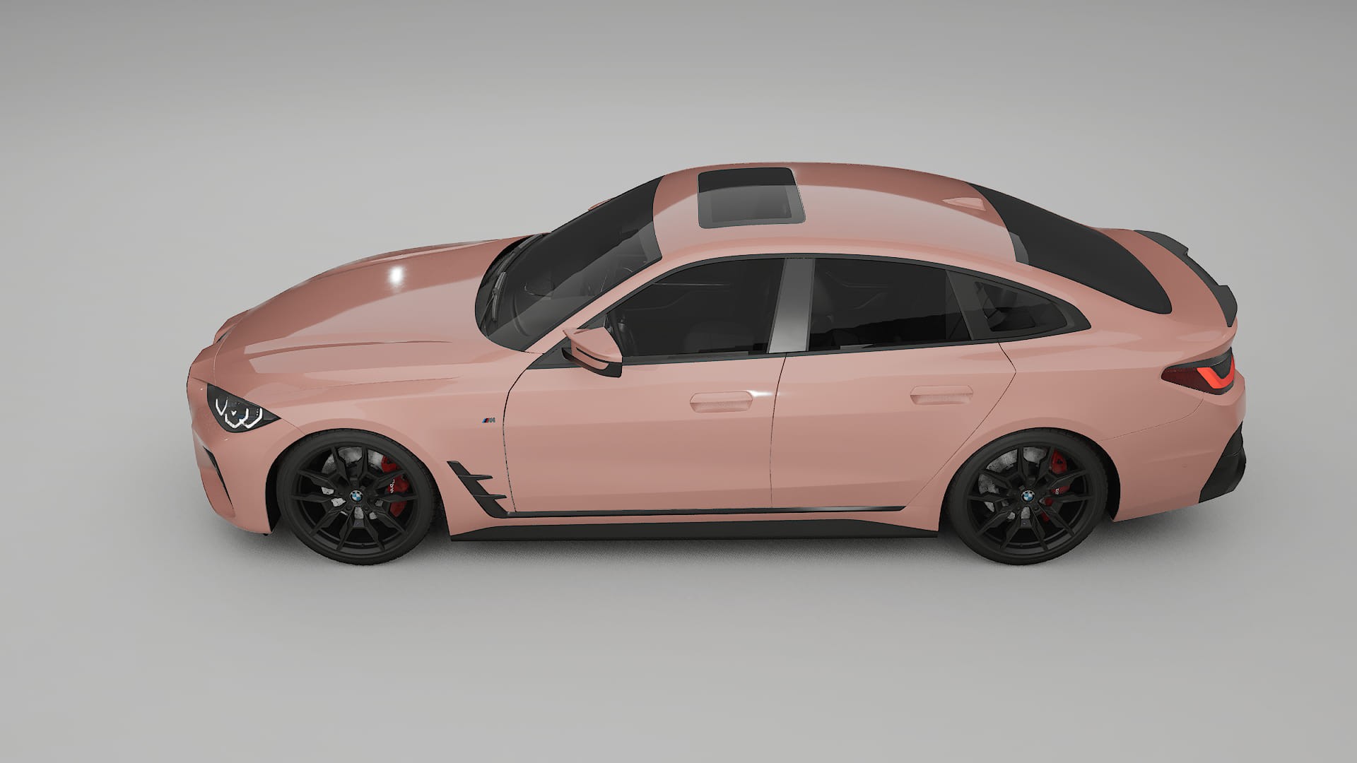 BMW I4 G26 M-Package TPU Paint Protection Film | BLUSH Color Change PPF Full Pre-Cut Kit