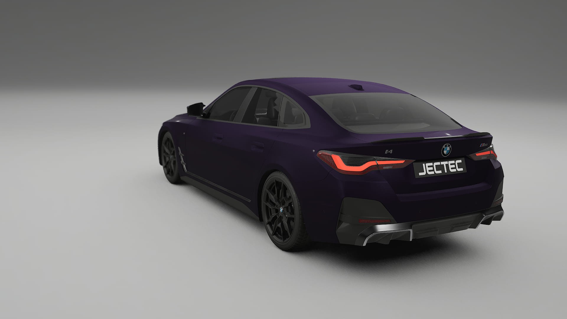 BMW I4 G26 M-Package TPU Paint Protection Film | VIOLET Color Change PPF Full Pre-Cut Kit